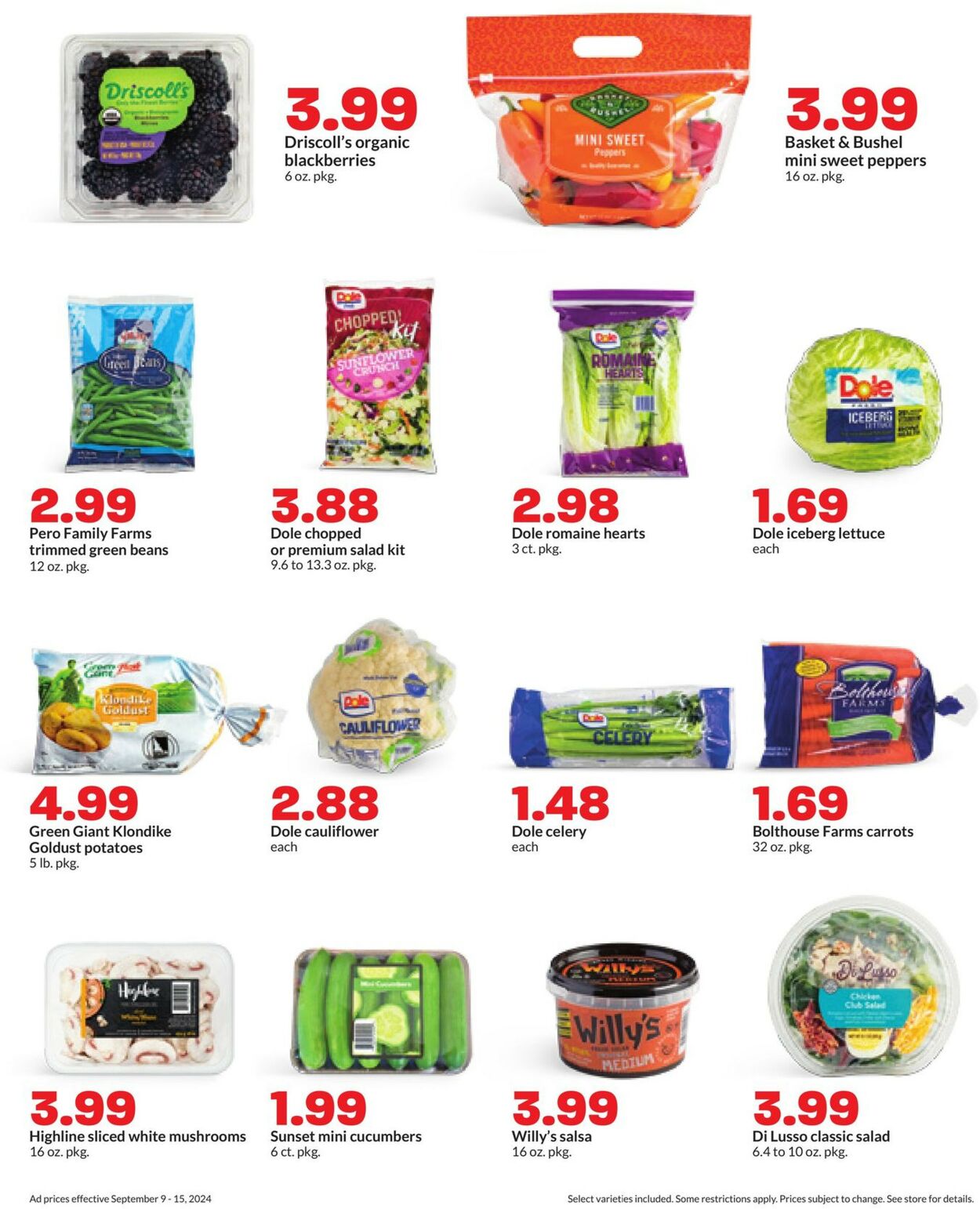 Catalogue HyVee from 09/09/2024