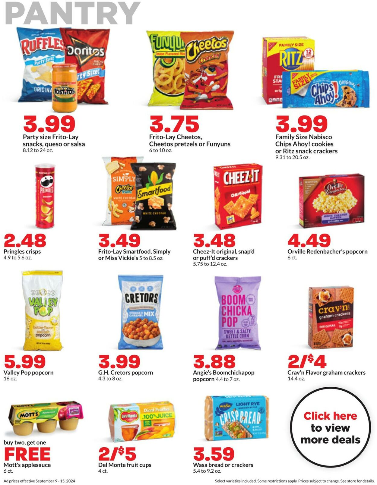 Catalogue HyVee from 09/09/2024