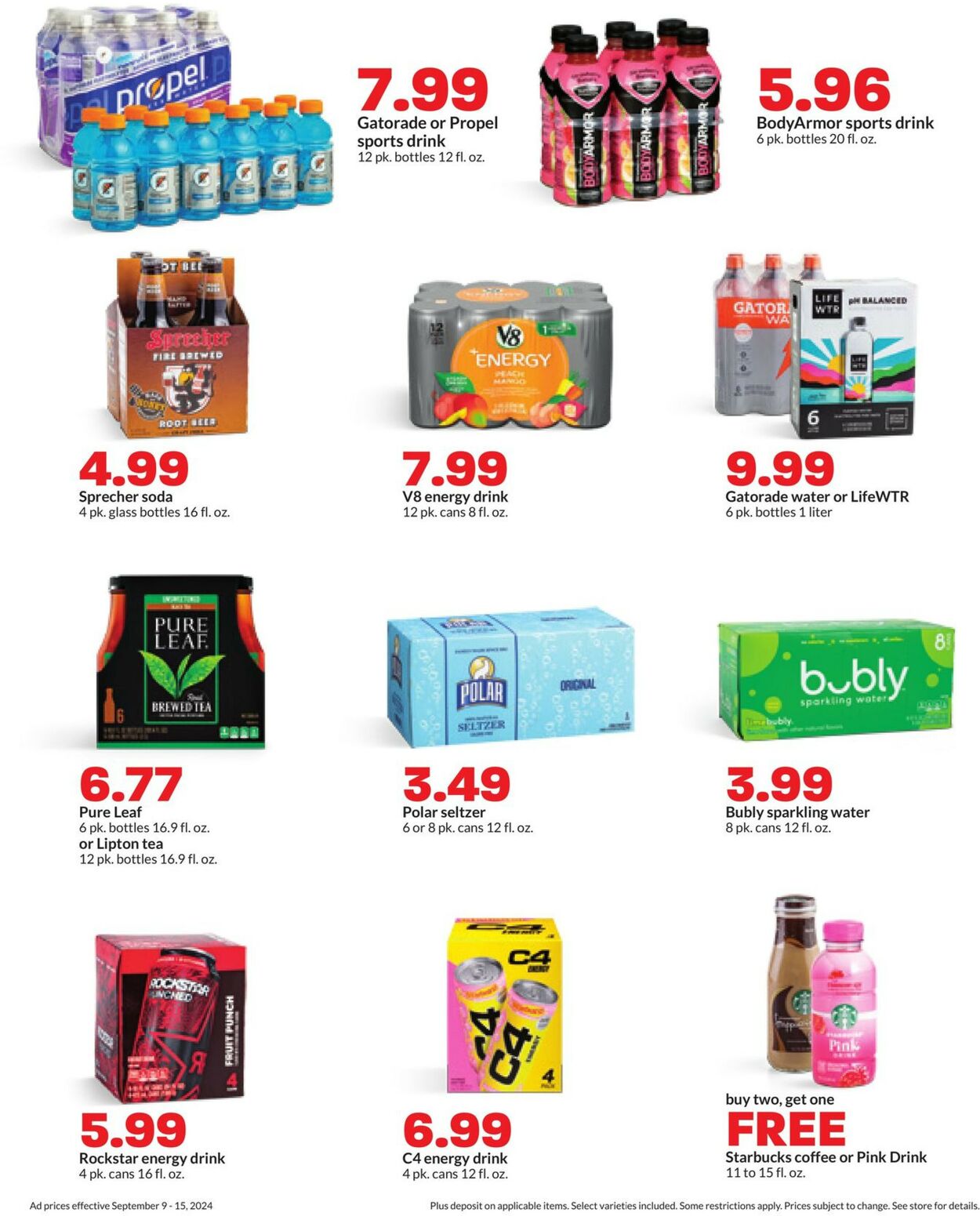 Catalogue HyVee from 09/09/2024