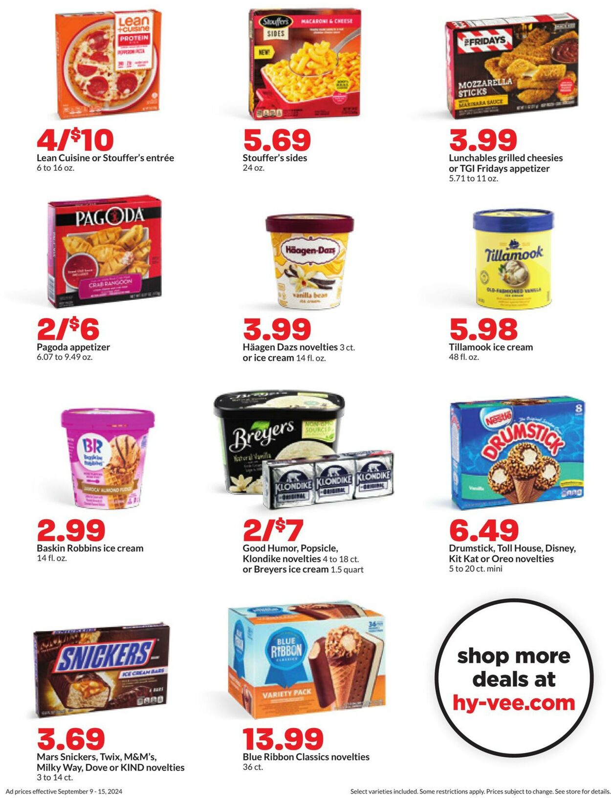 Catalogue HyVee from 09/09/2024