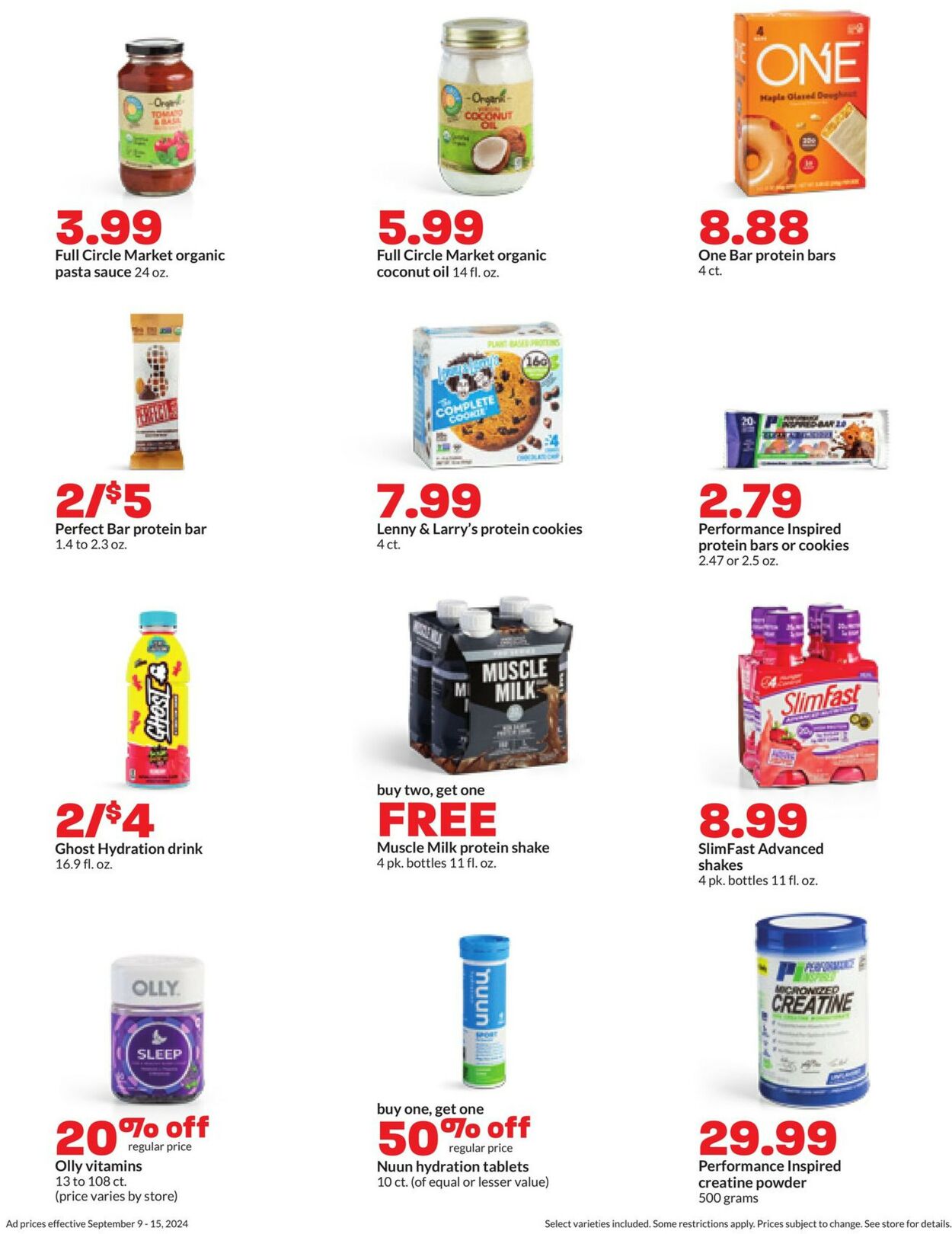 Catalogue HyVee from 09/09/2024