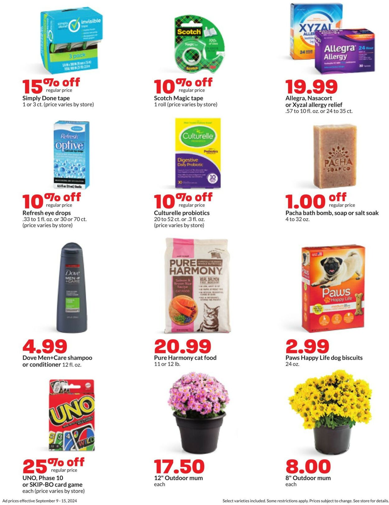 Catalogue HyVee from 09/09/2024