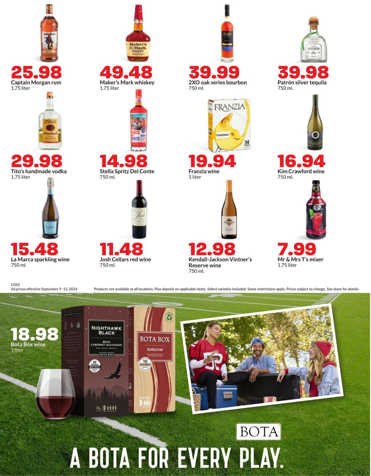 Catalogue HyVee from 09/09/2024