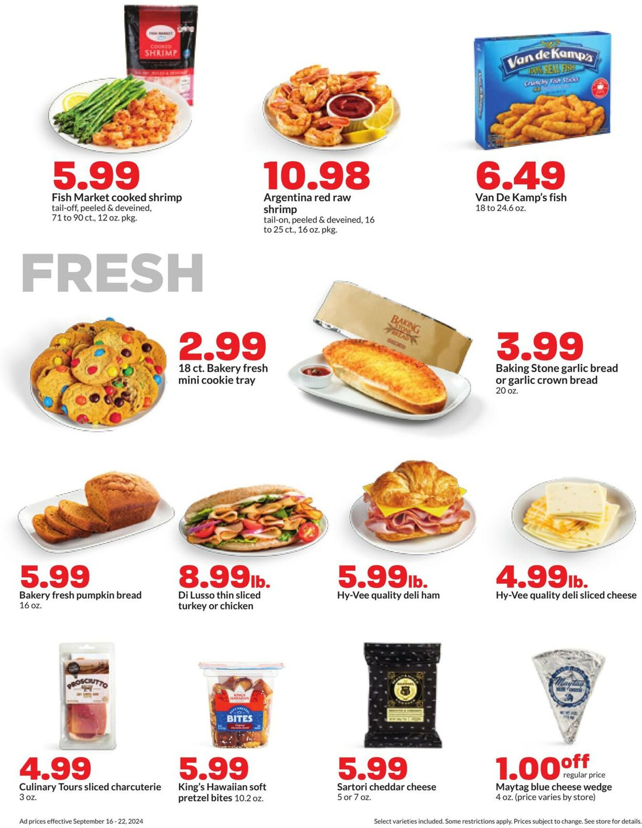 Catalogue HyVee from 09/16/2024