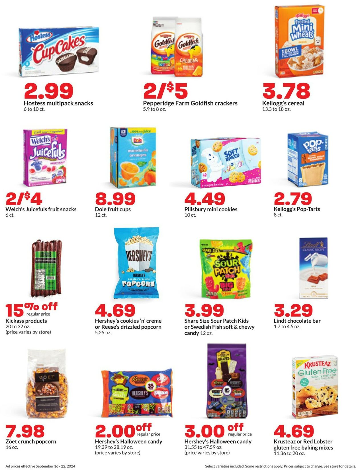 Catalogue HyVee from 09/16/2024