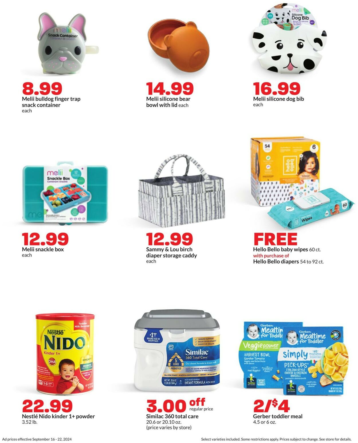 Catalogue HyVee from 09/16/2024