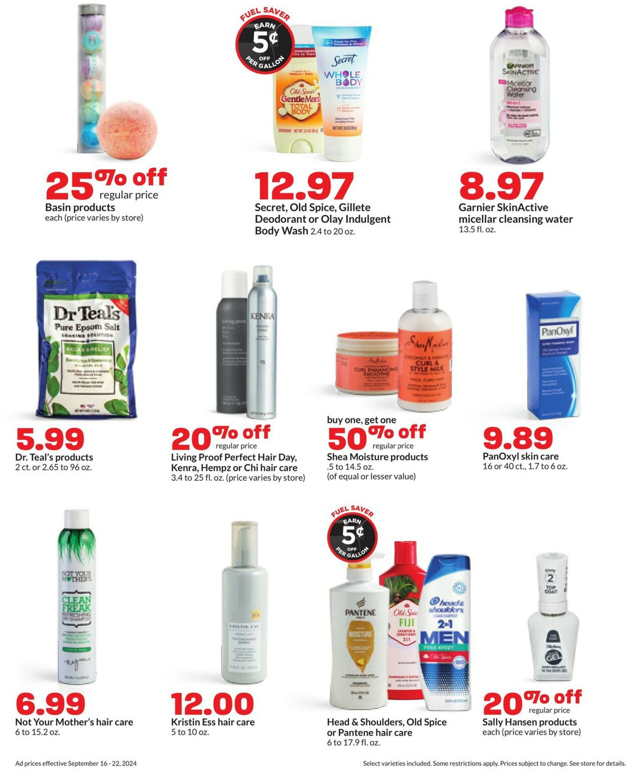 Catalogue HyVee from 09/16/2024