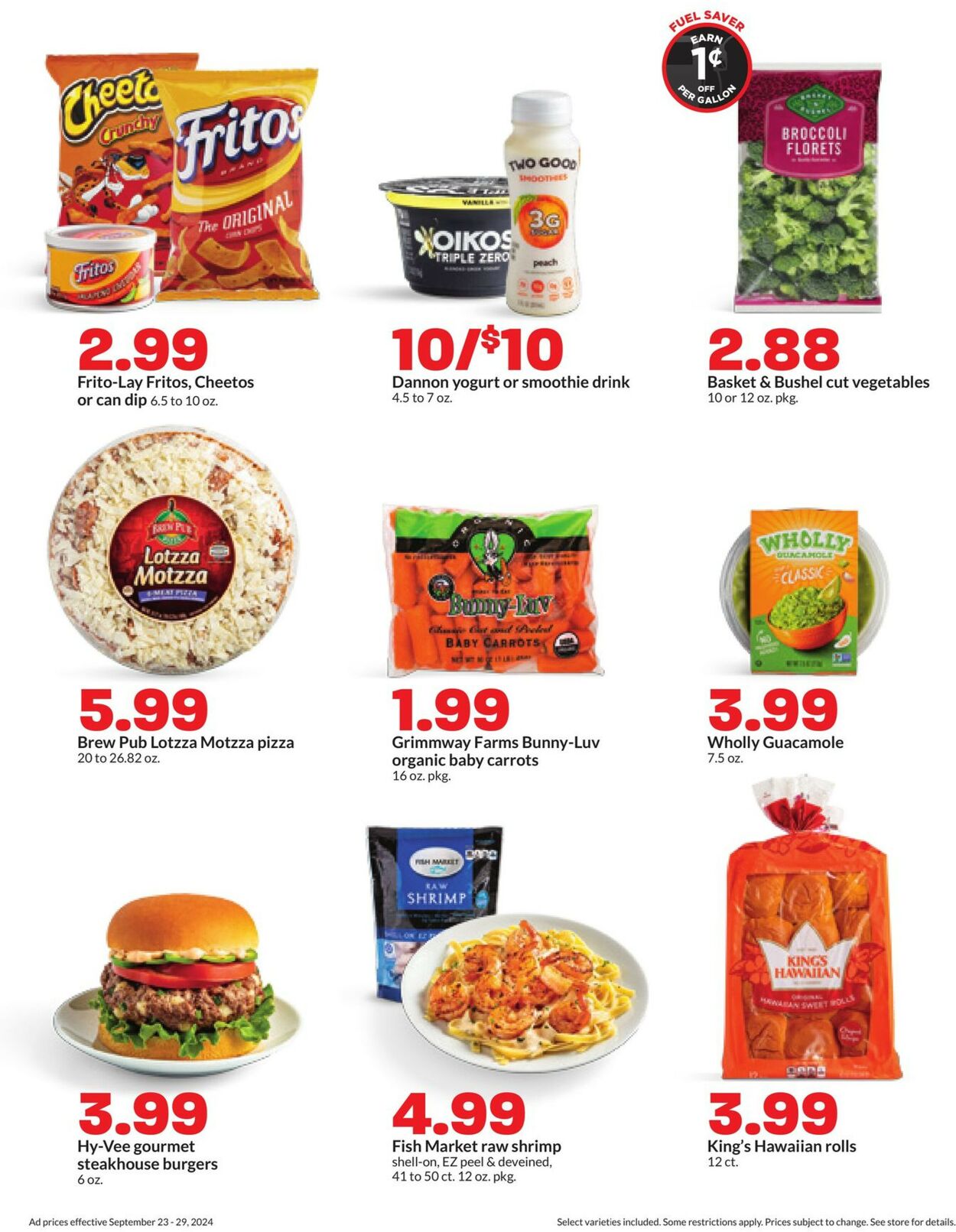 Catalogue HyVee from 09/23/2024