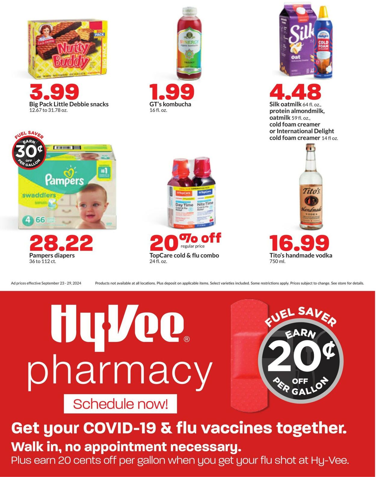 Catalogue HyVee from 09/23/2024