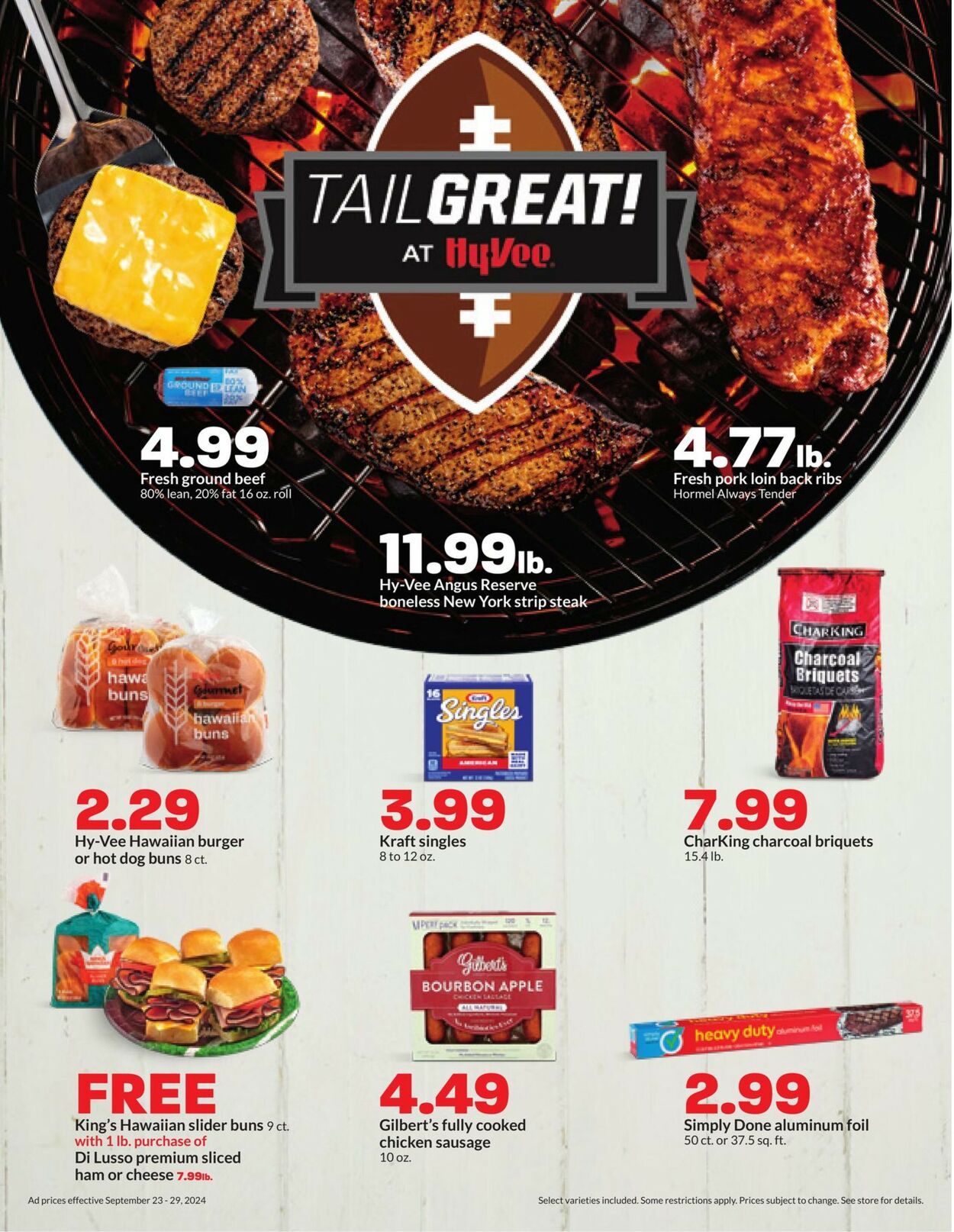 Catalogue HyVee from 09/23/2024