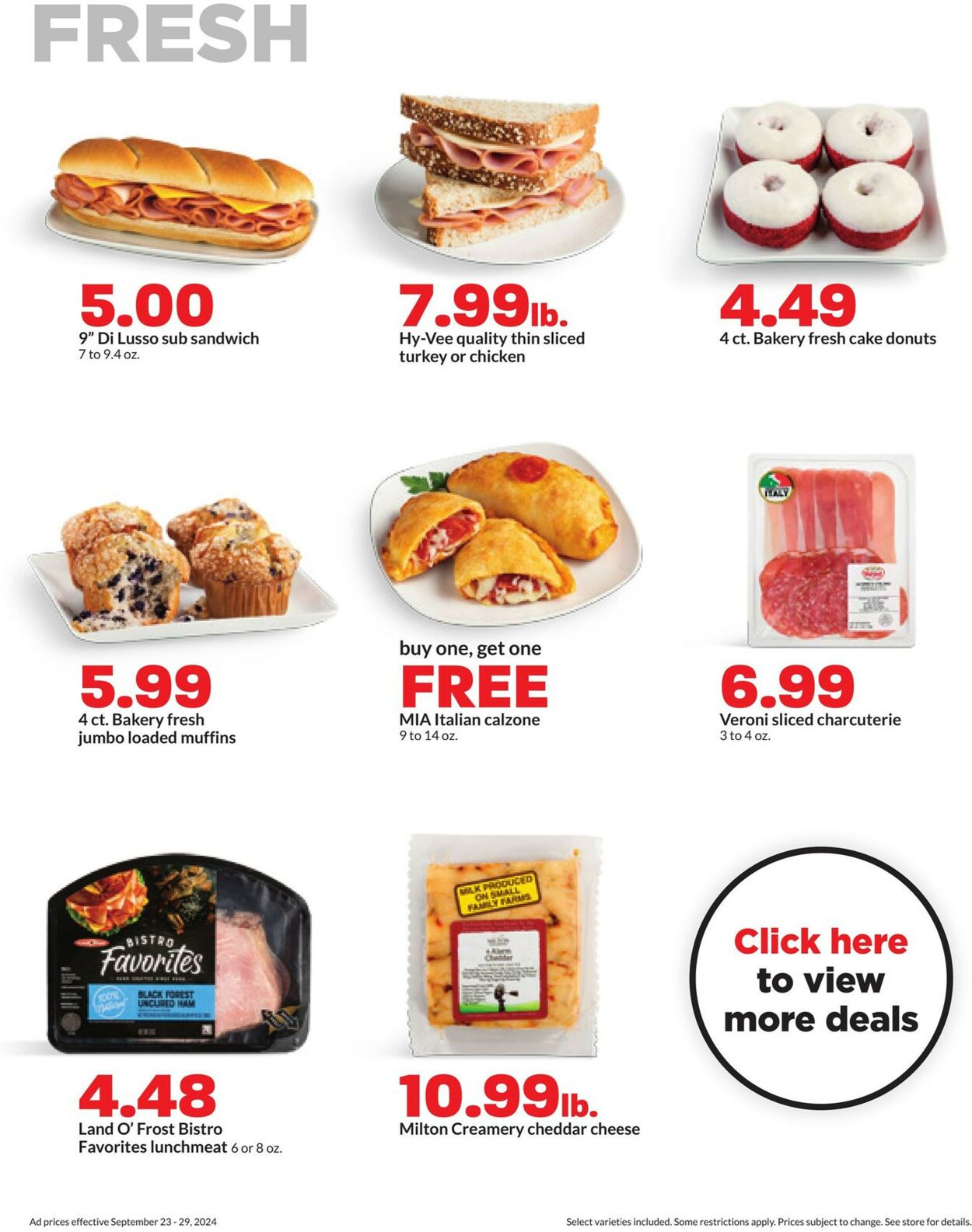 Catalogue HyVee from 09/23/2024