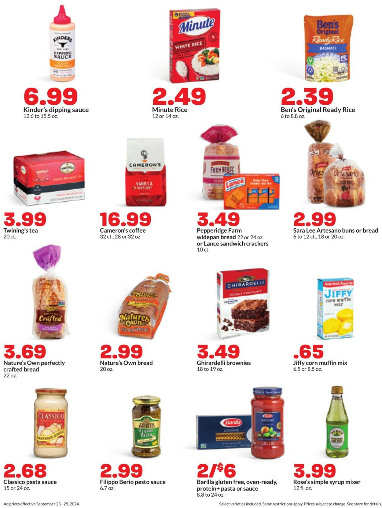 Catalogue HyVee from 09/23/2024