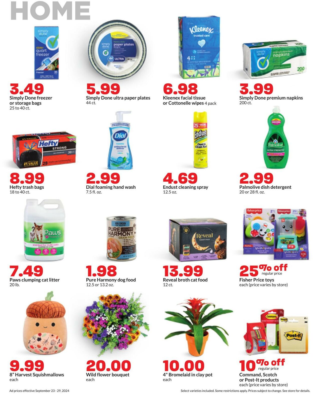 Catalogue HyVee from 09/23/2024