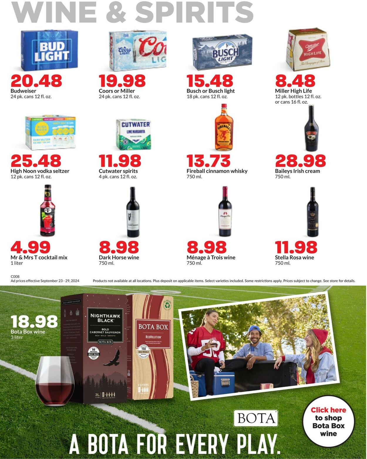 Catalogue HyVee from 09/23/2024