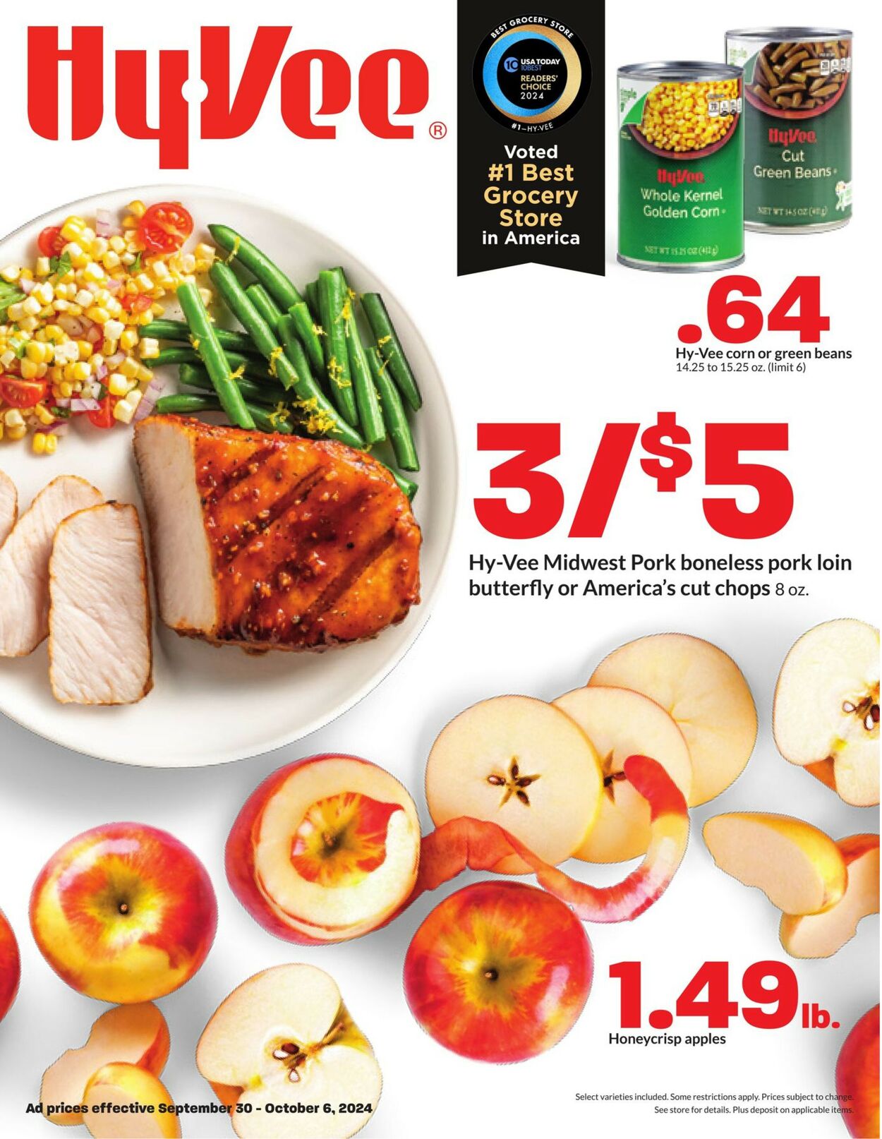 Catalogue HyVee from 09/30/2024