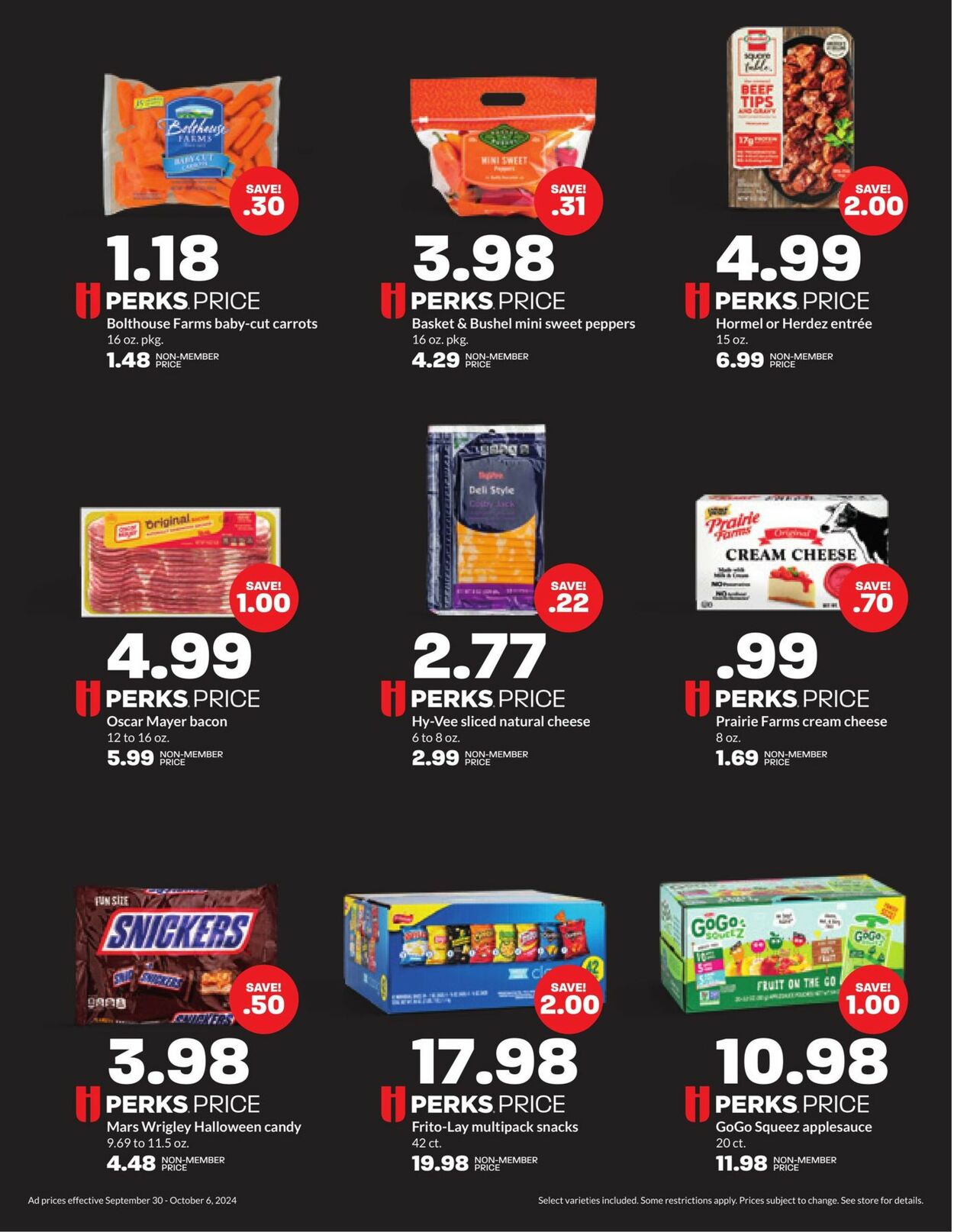 Catalogue HyVee from 09/30/2024