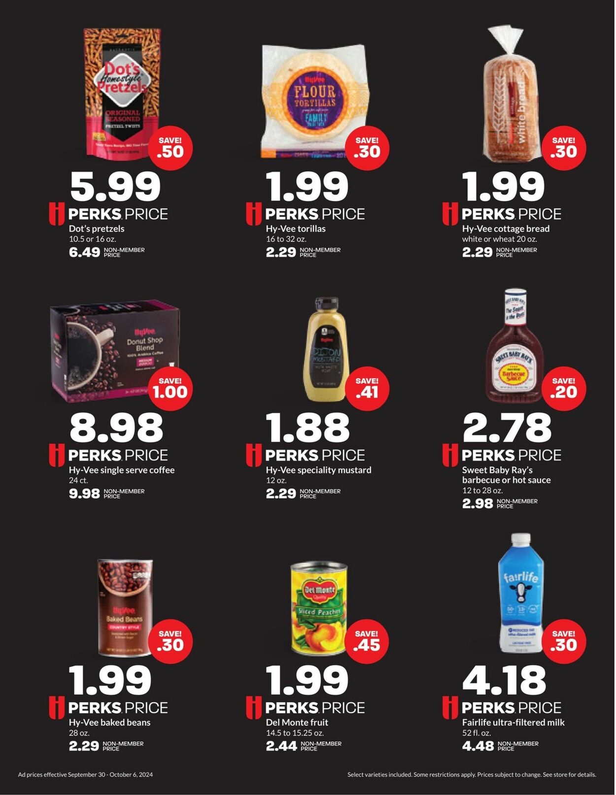 Catalogue HyVee from 09/30/2024