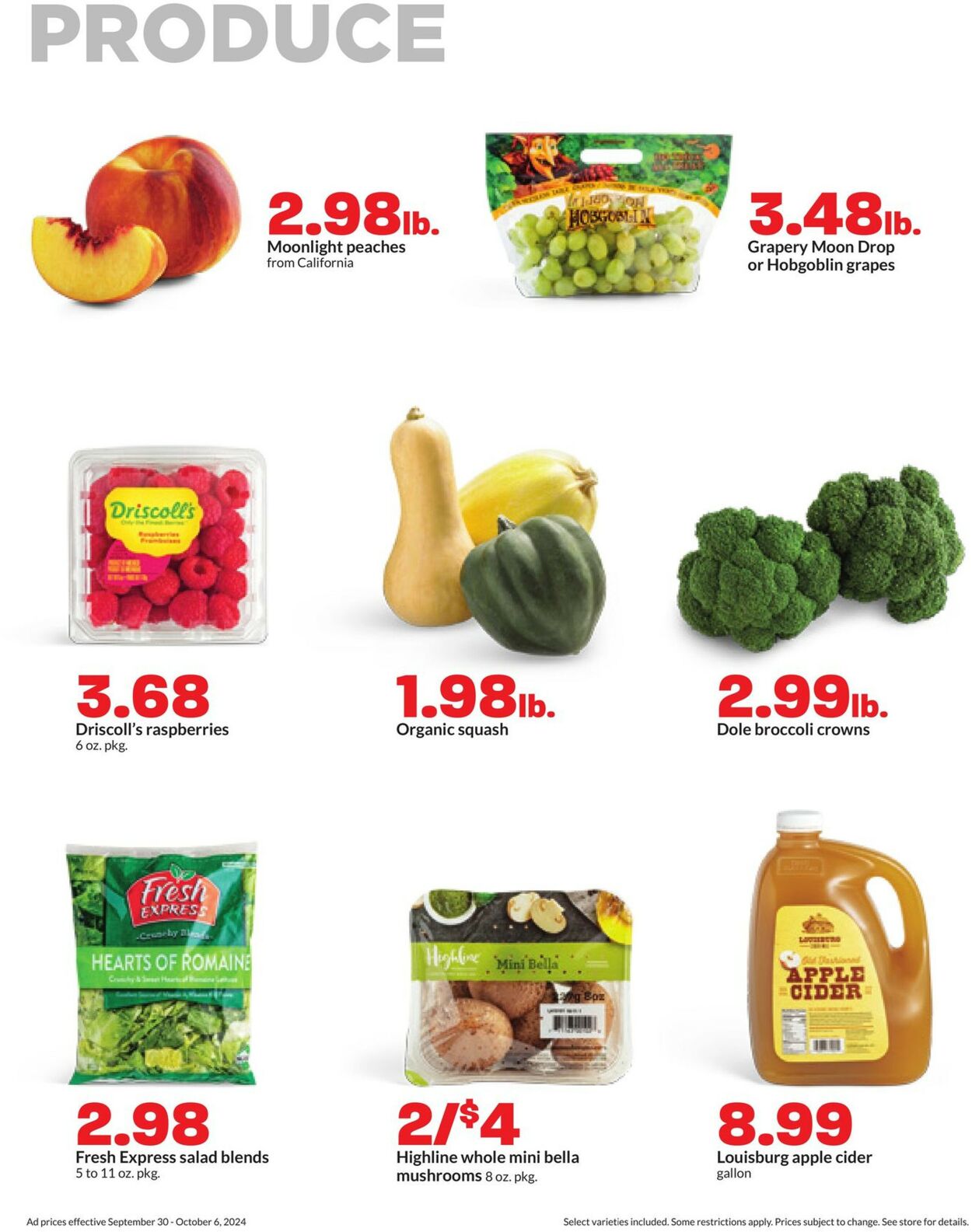 Catalogue HyVee from 09/30/2024