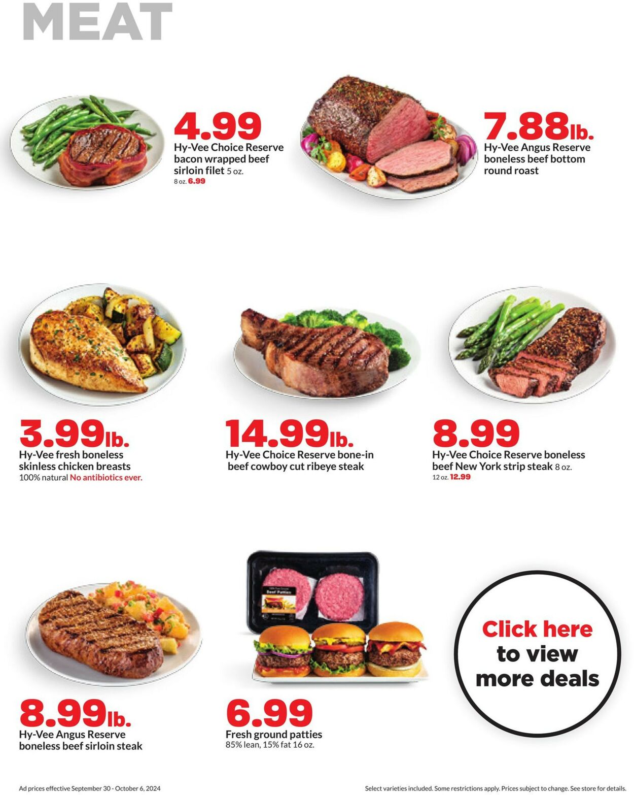 Catalogue HyVee from 09/30/2024