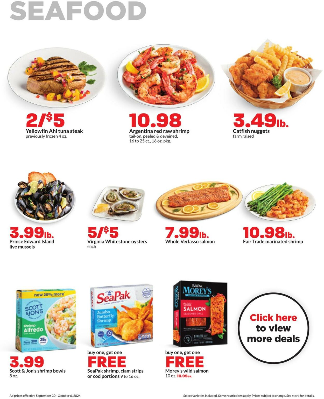 Catalogue HyVee from 09/30/2024