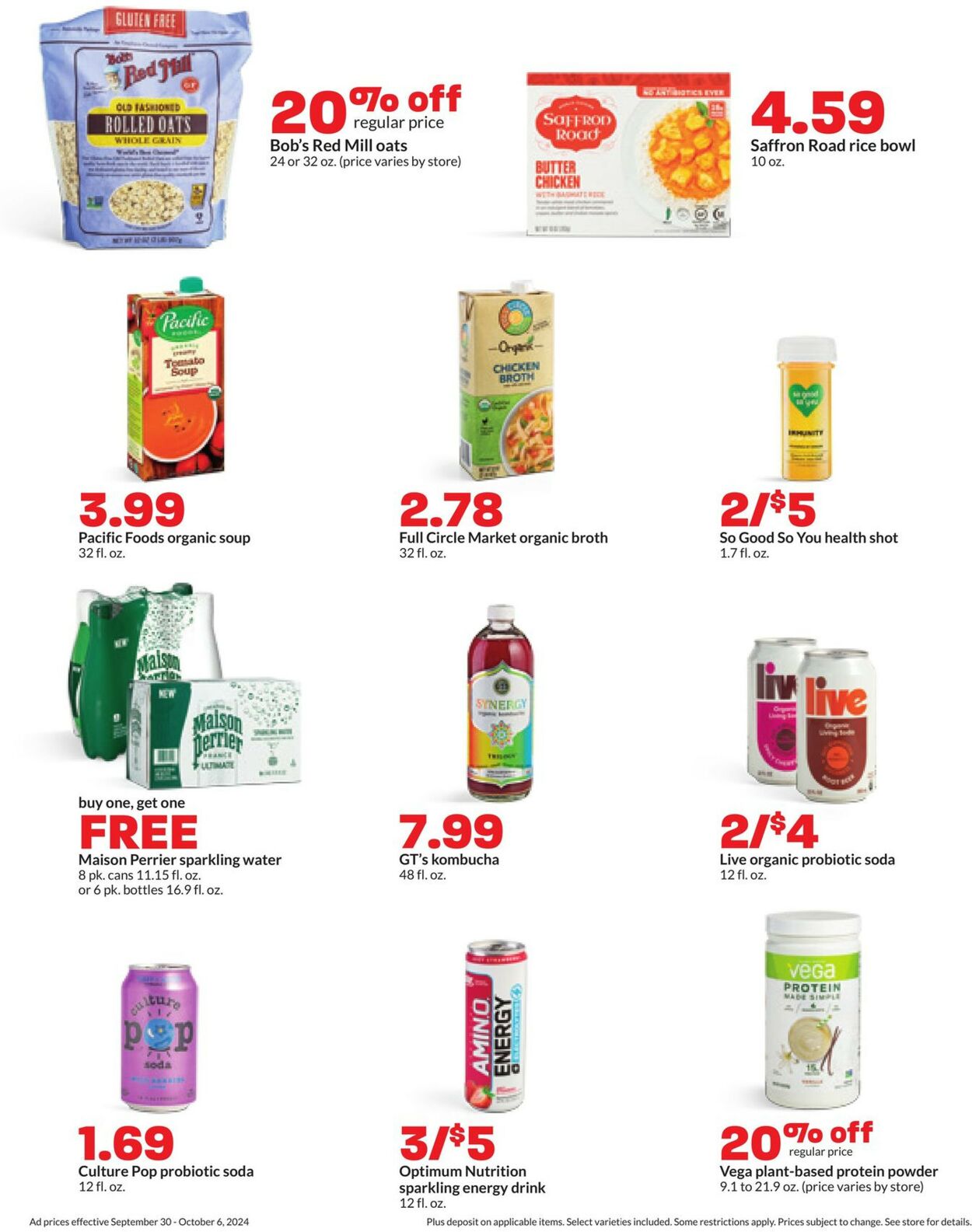 Catalogue HyVee from 09/30/2024