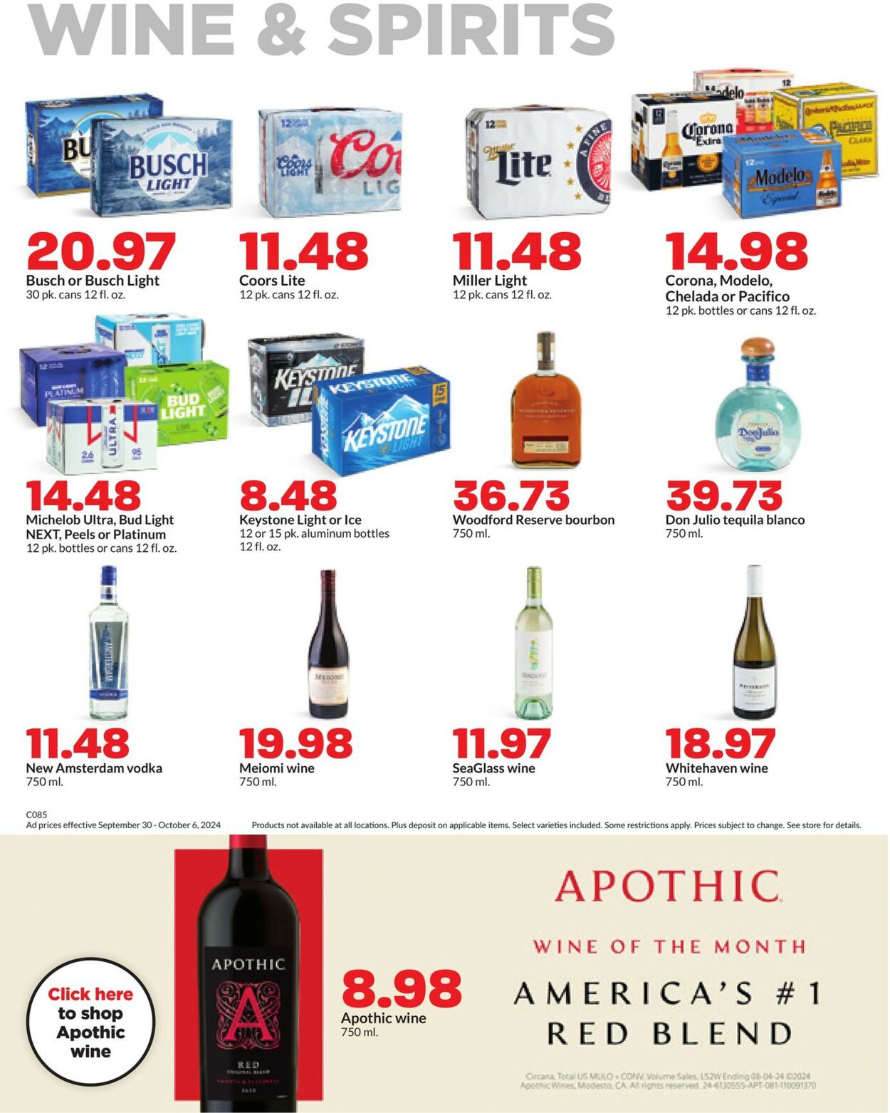 Catalogue HyVee from 09/30/2024