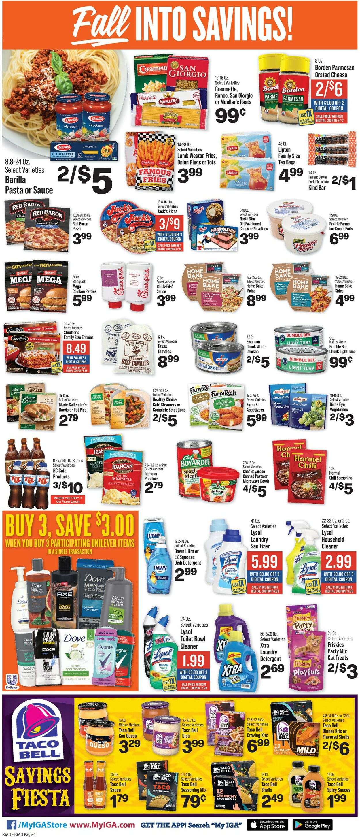 Catalogue IGA from 10/09/2024