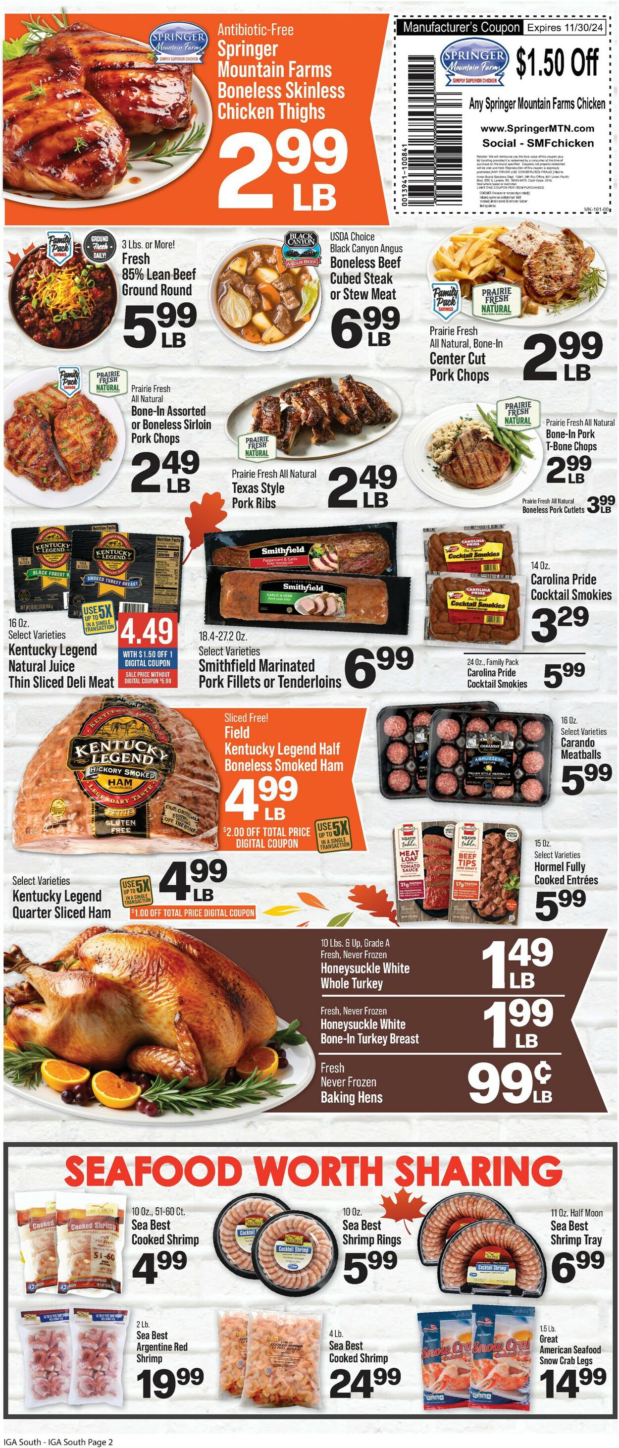 Catalogue IGA from 11/20/2024