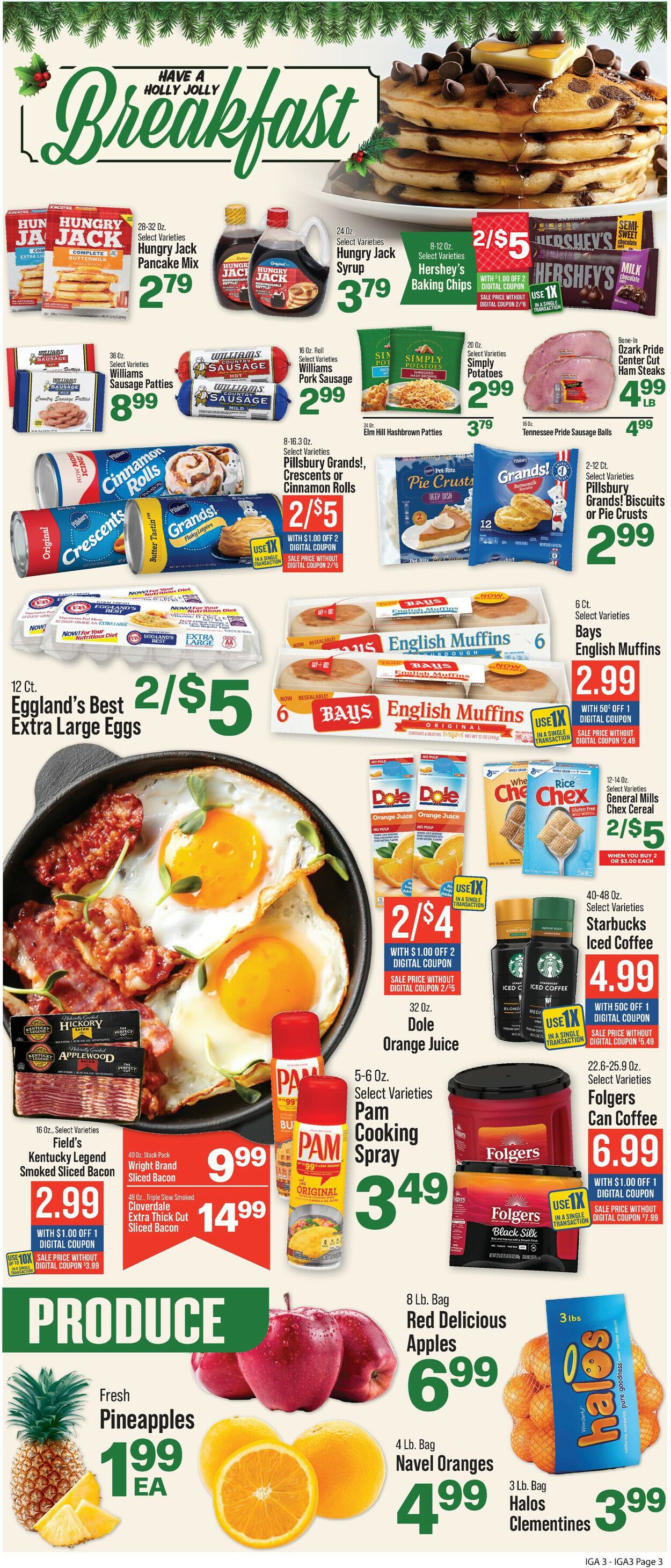 Catalogue IGA from 12/18/2024