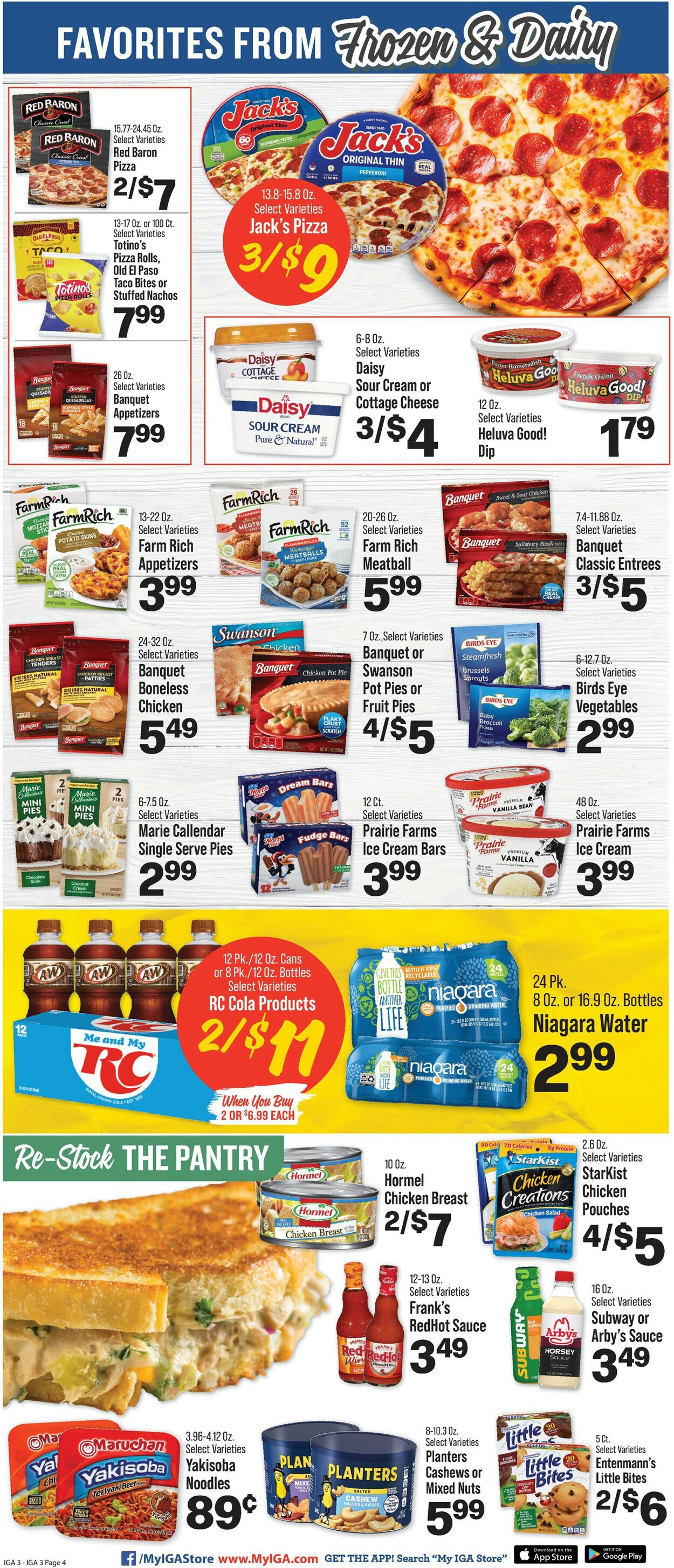 Catalogue IGA from 01/01/2025