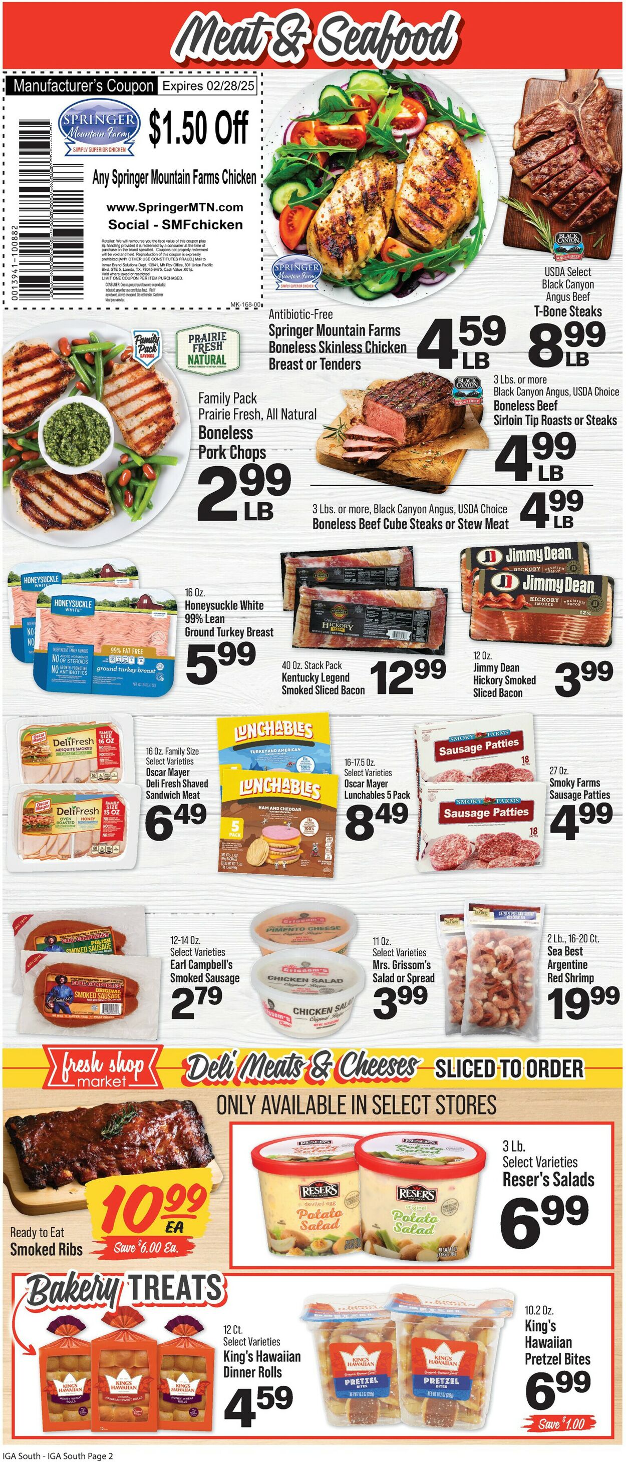 Catalogue IGA from 01/29/2025