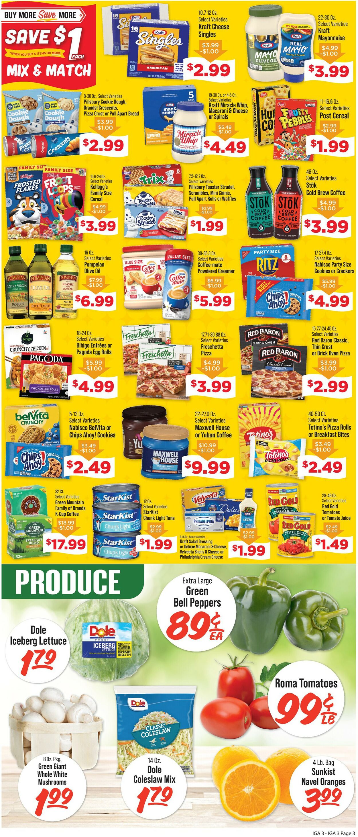 Catalogue IGA from 02/05/2025