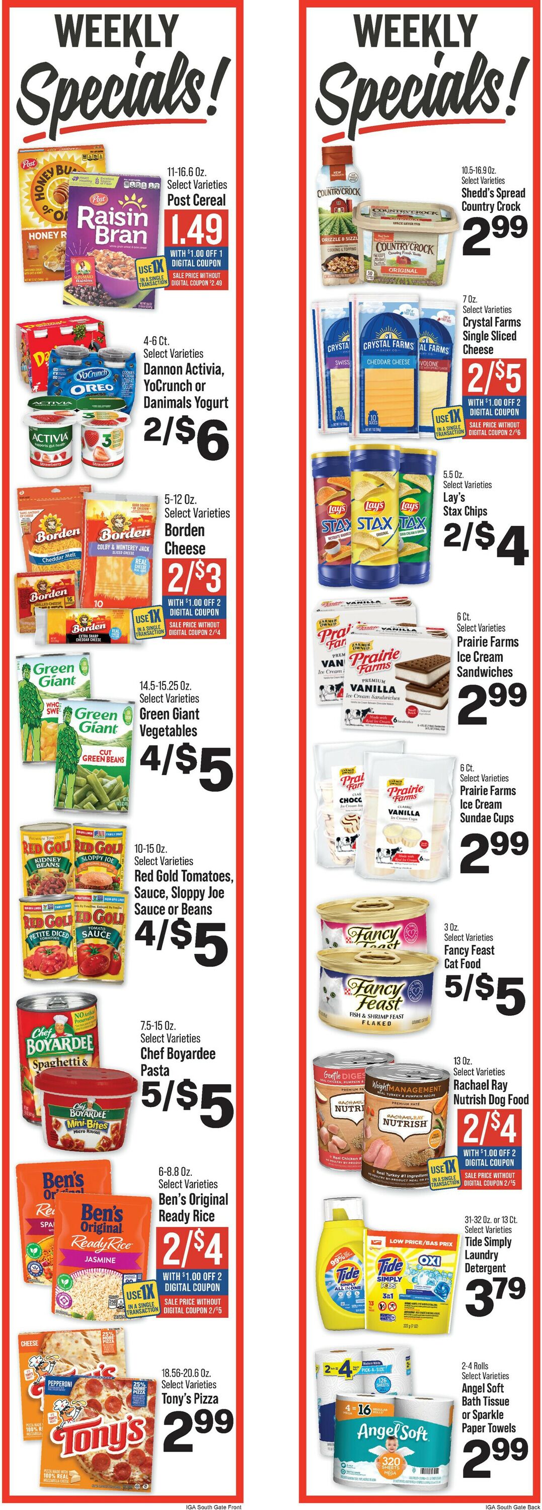 Catalogue IGA from 02/19/2025