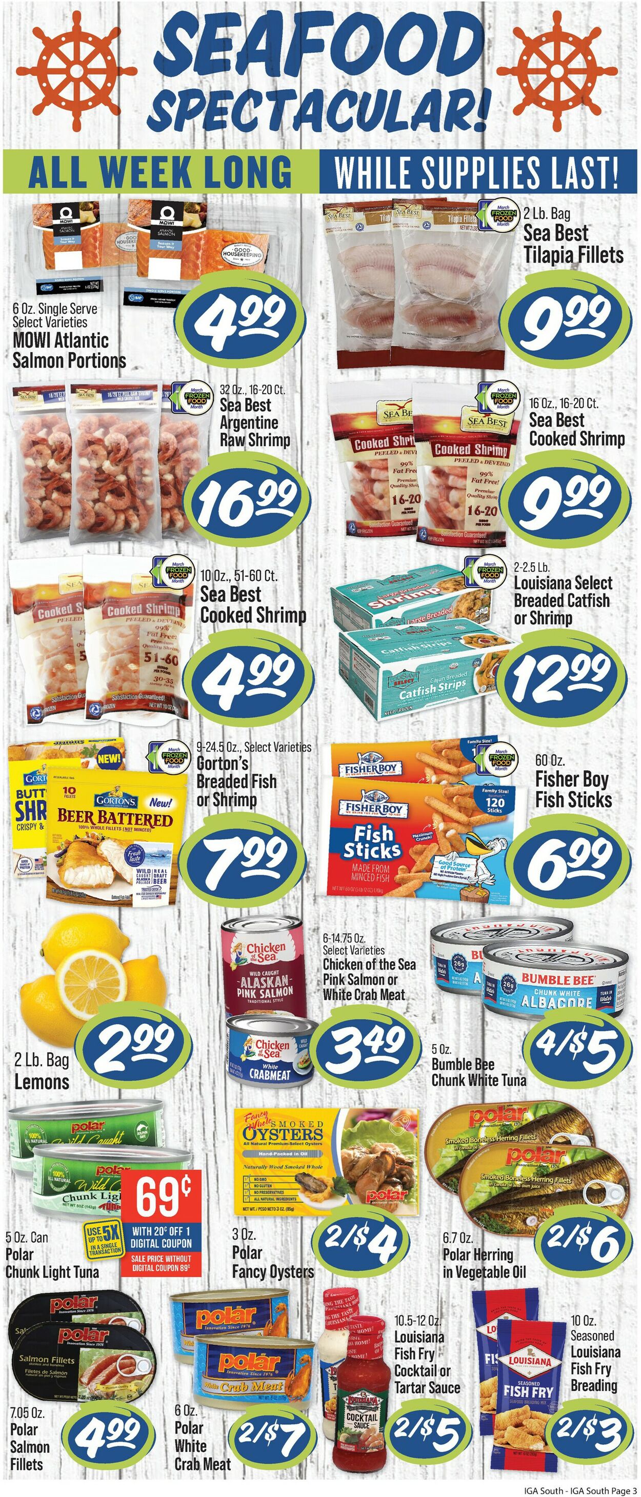 Catalogue IGA from 03/05/2025