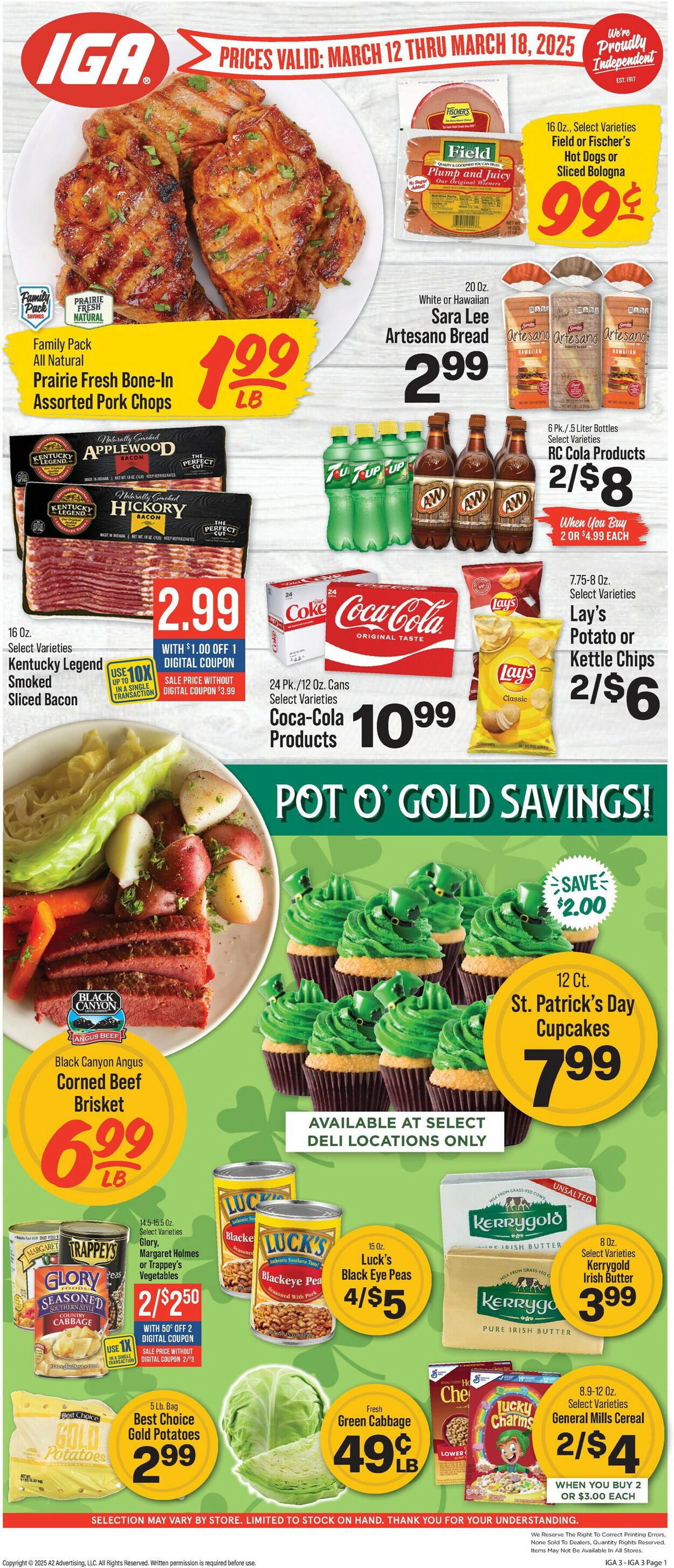 Catalogue IGA from 03/12/2025