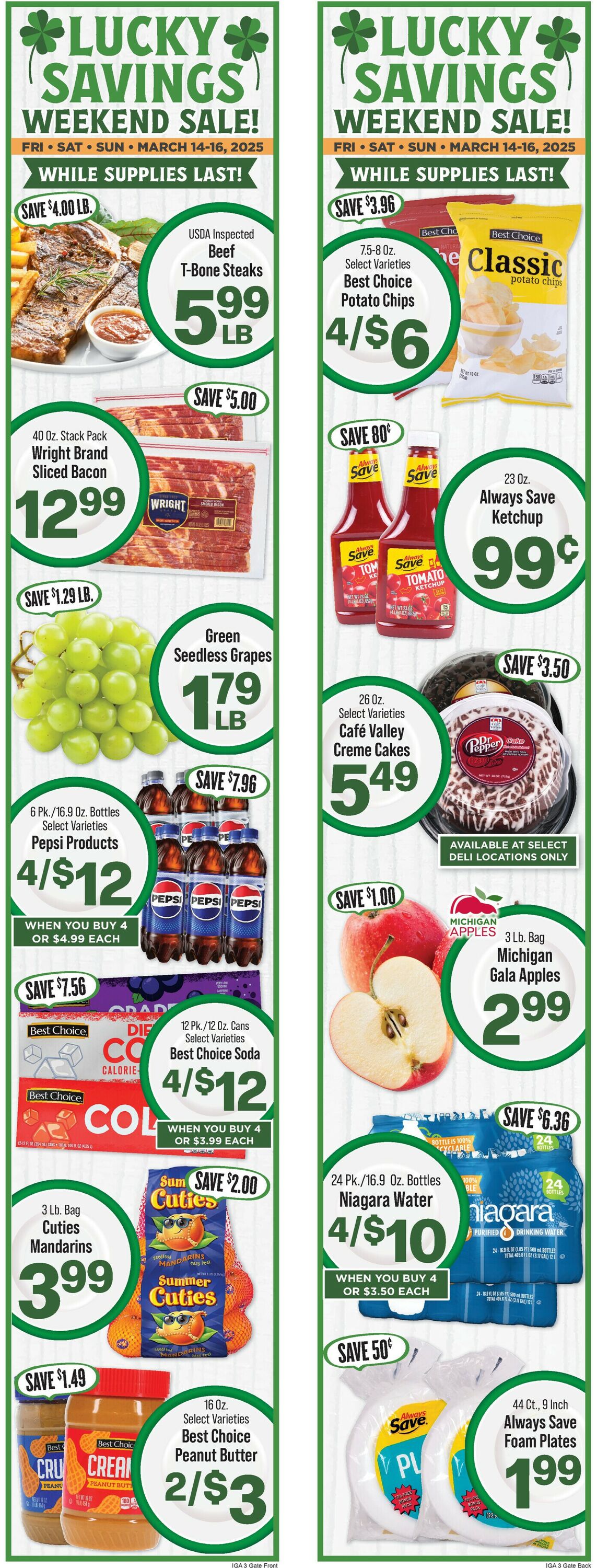 Catalogue IGA from 03/12/2025