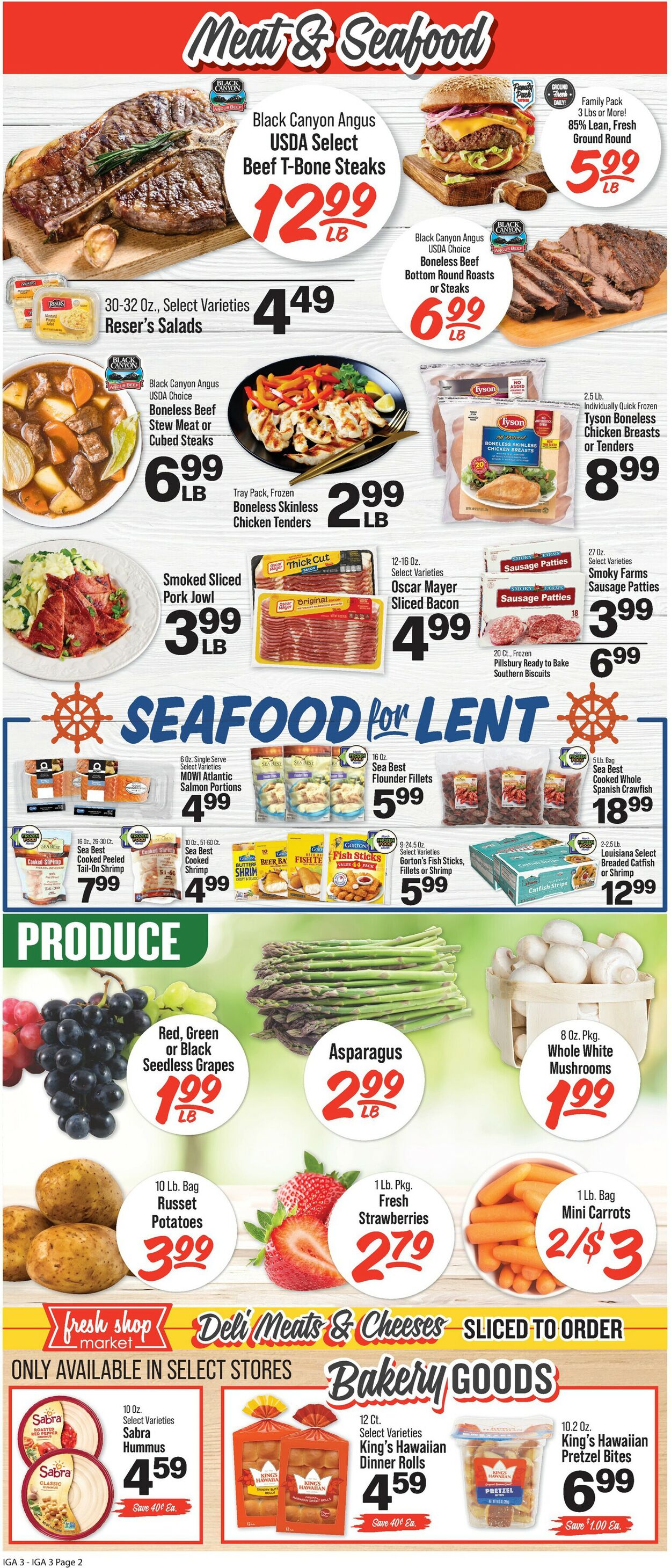 Catalogue IGA from 03/19/2025