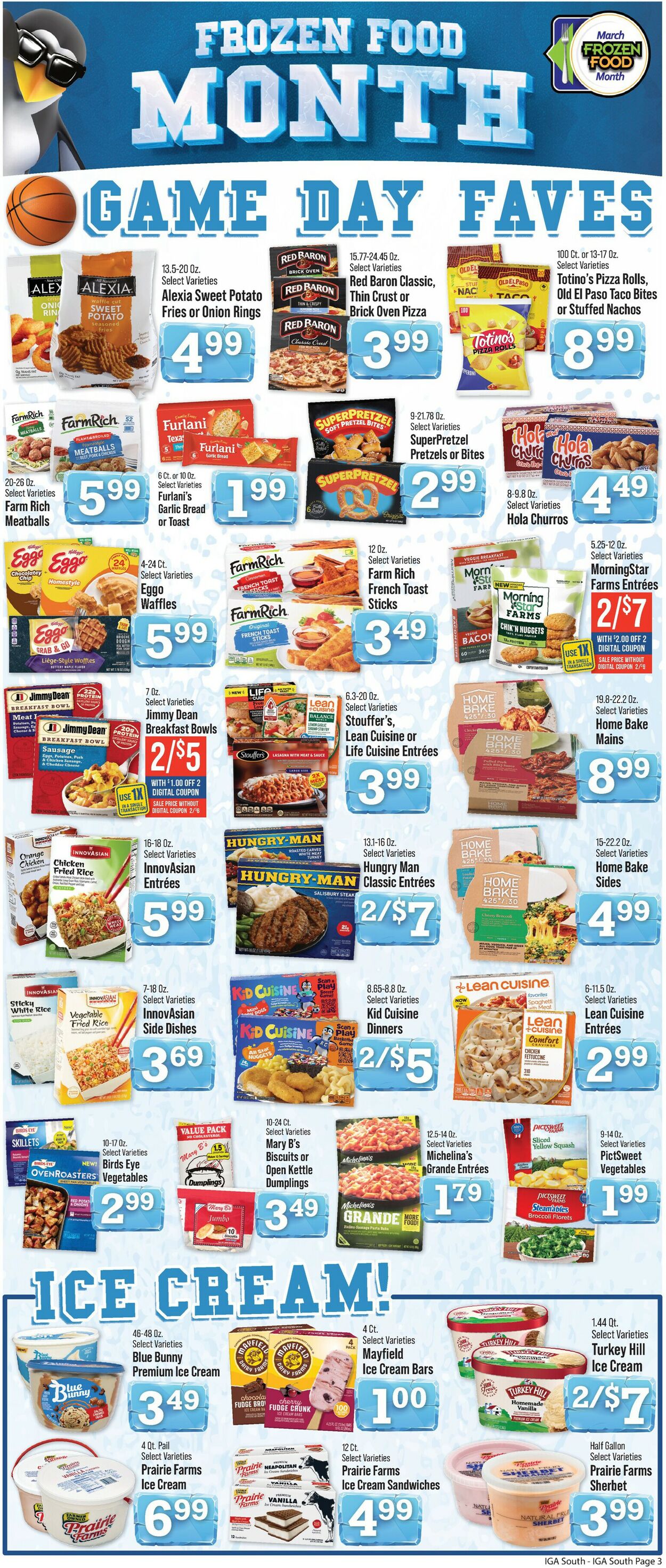 Catalogue IGA from 03/19/2025