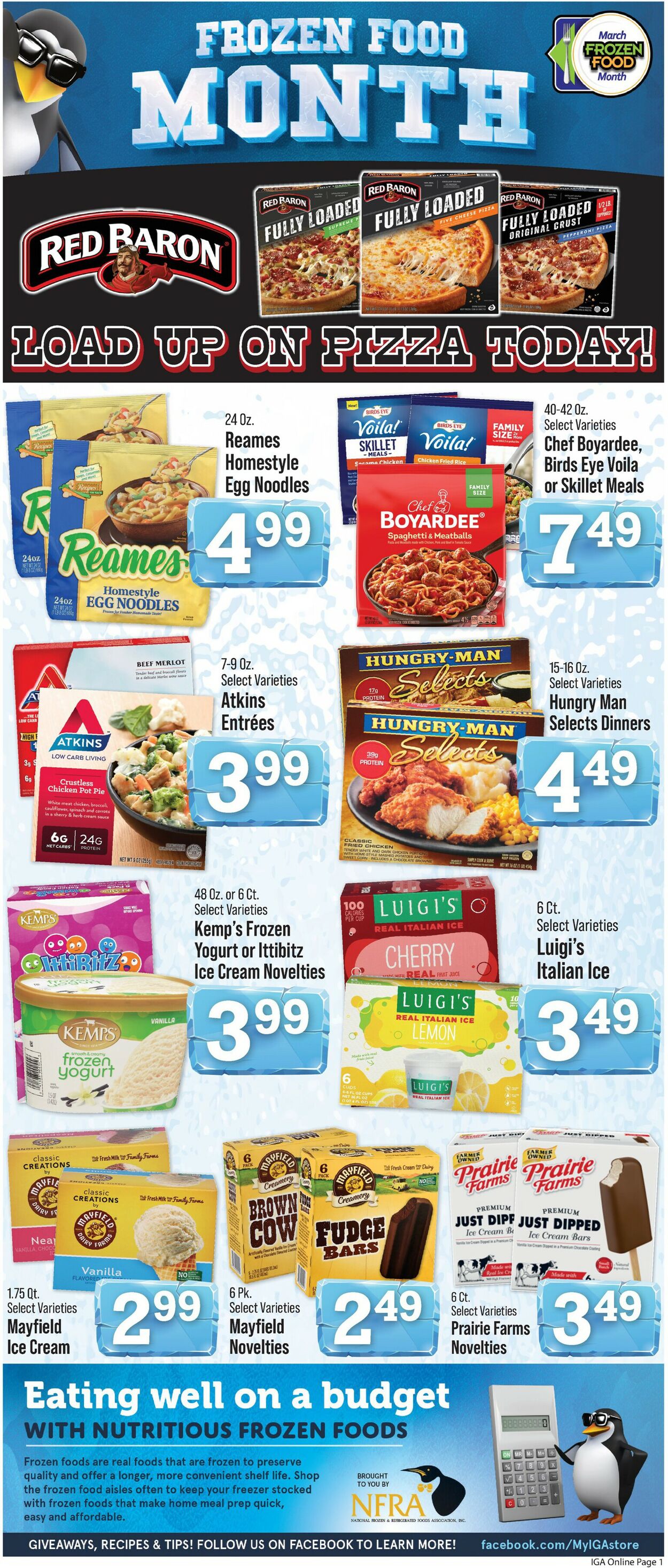 Catalogue IGA from 03/19/2025