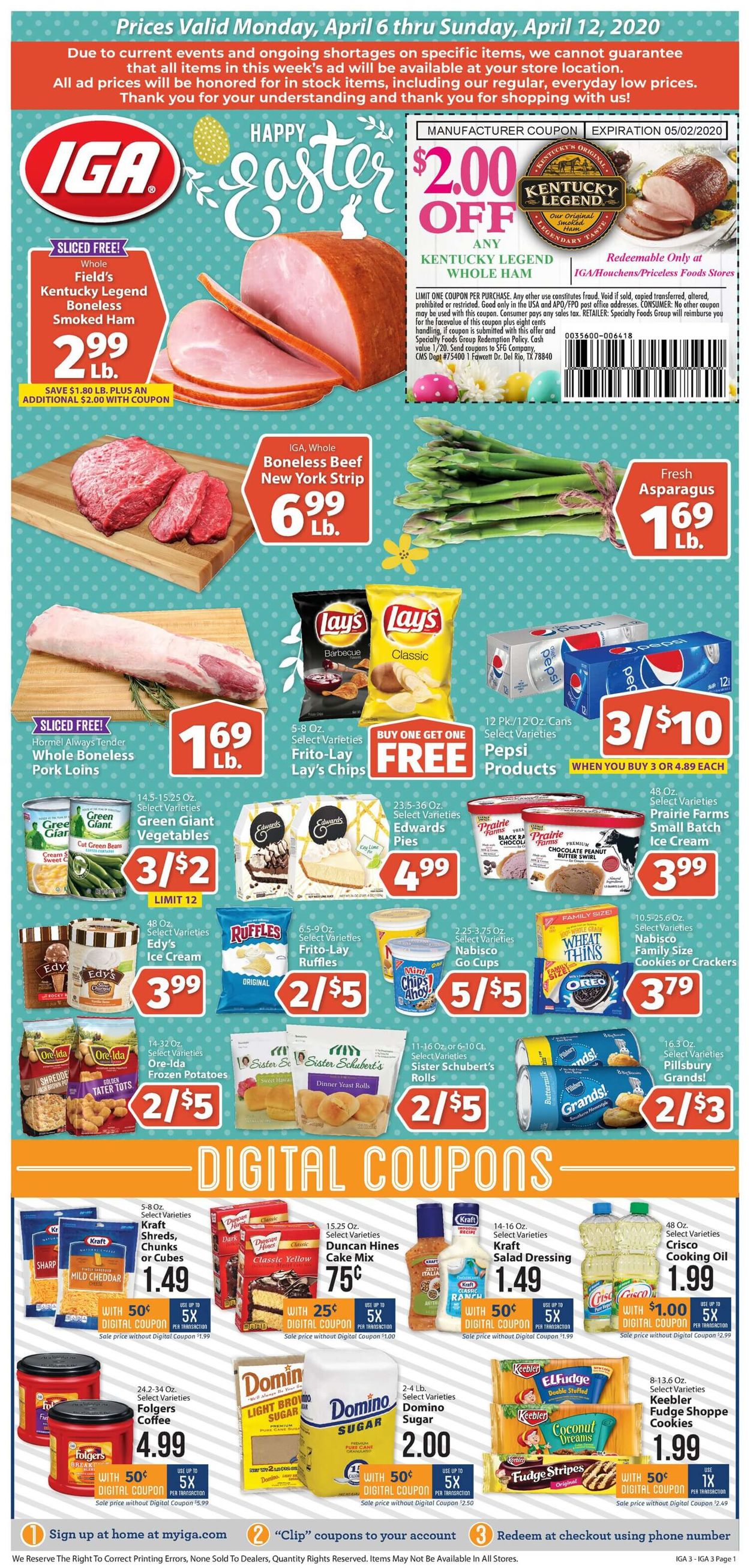 Catalogue IGA from 04/06/2020