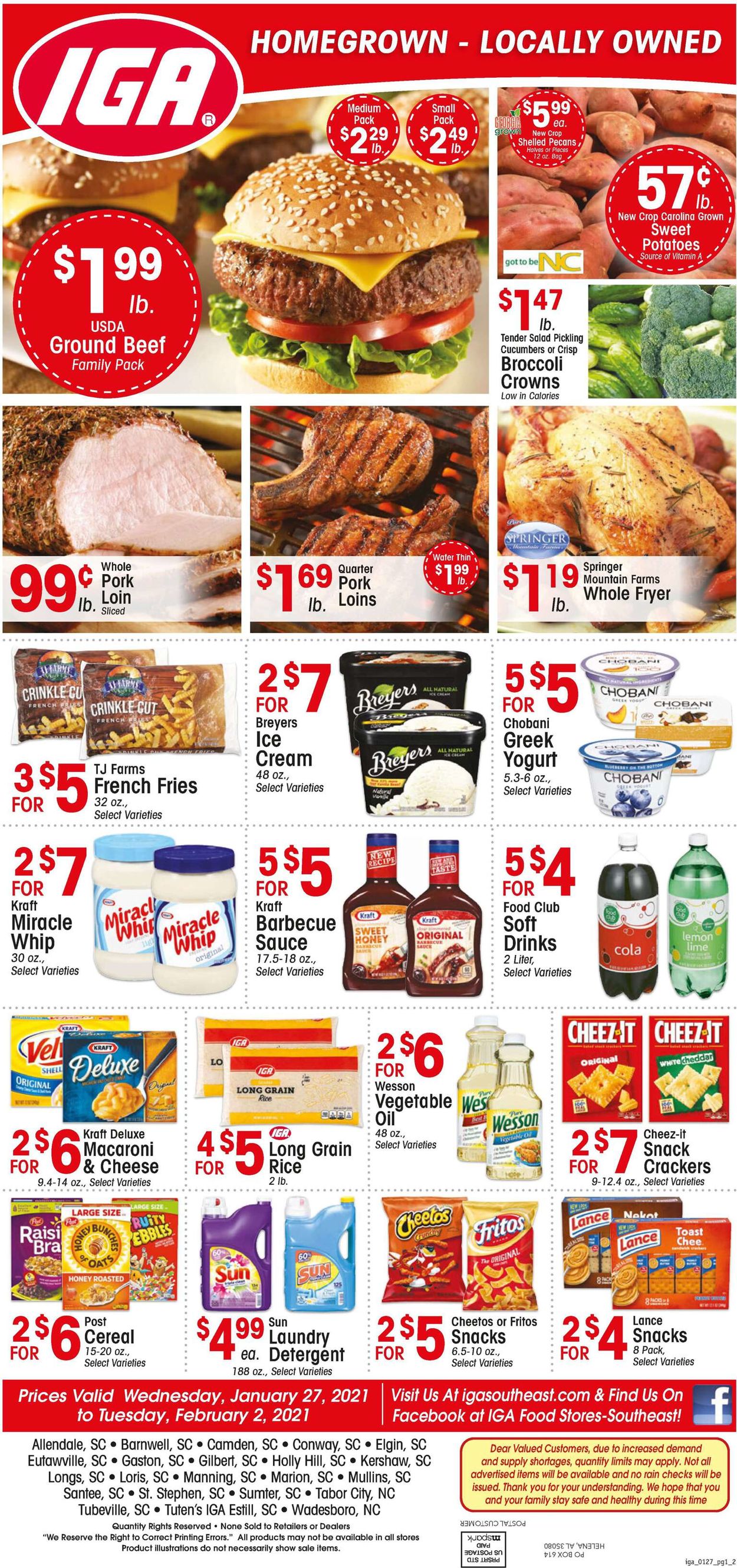 IGA Current weekly ad 01/27 - 02/02/2021 - frequent-ads.com