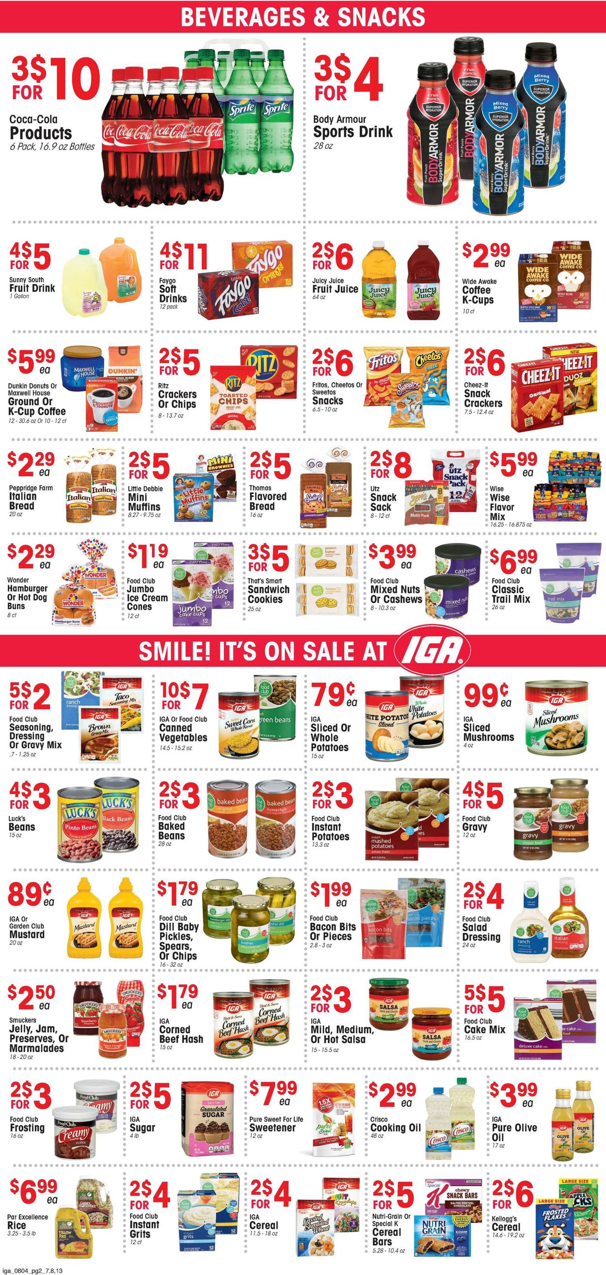 IGA Current weekly ad 08/11 - 08/17/2021 [2] - frequent-ads.com