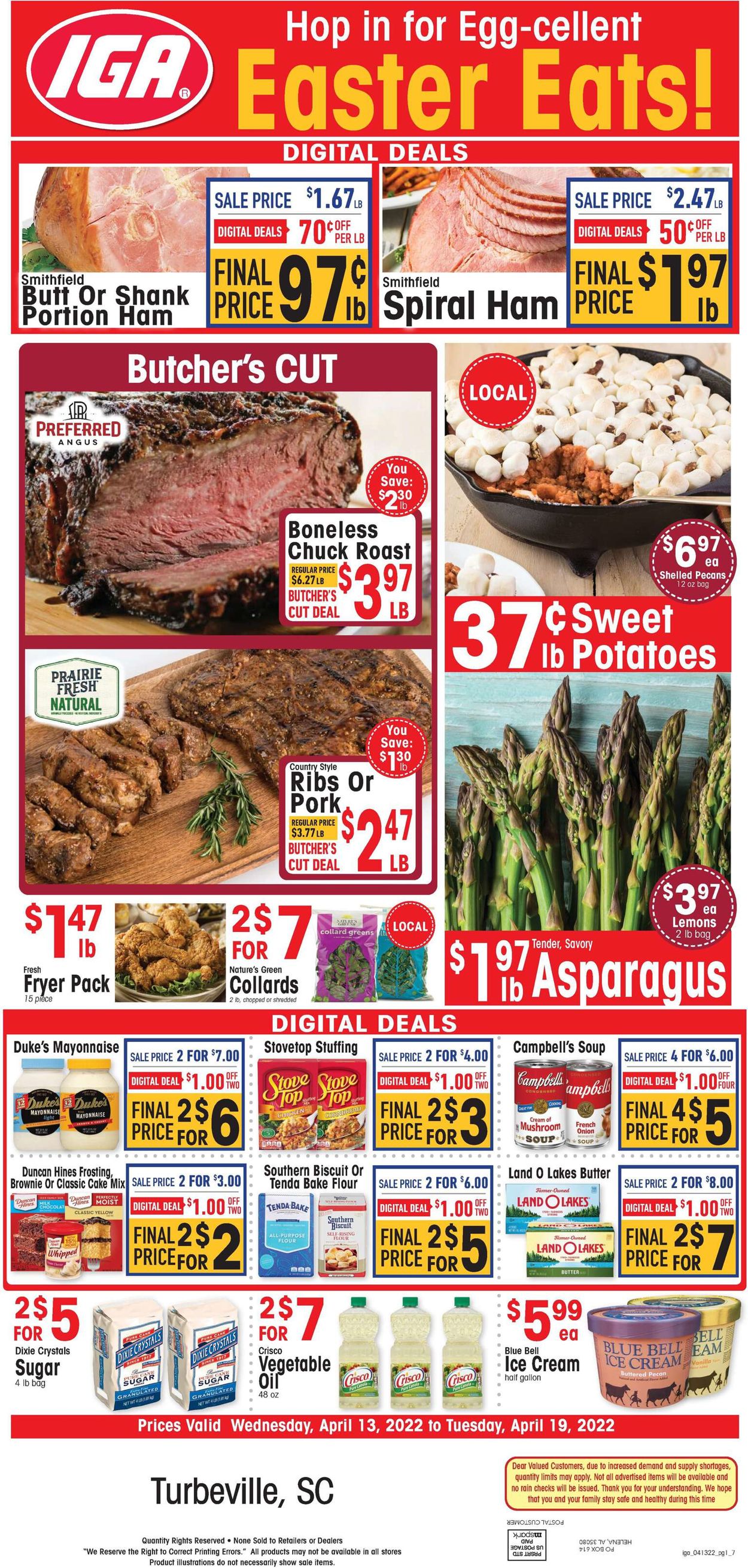 Catalogue IGA EASTER 2022 from 04/13/2022