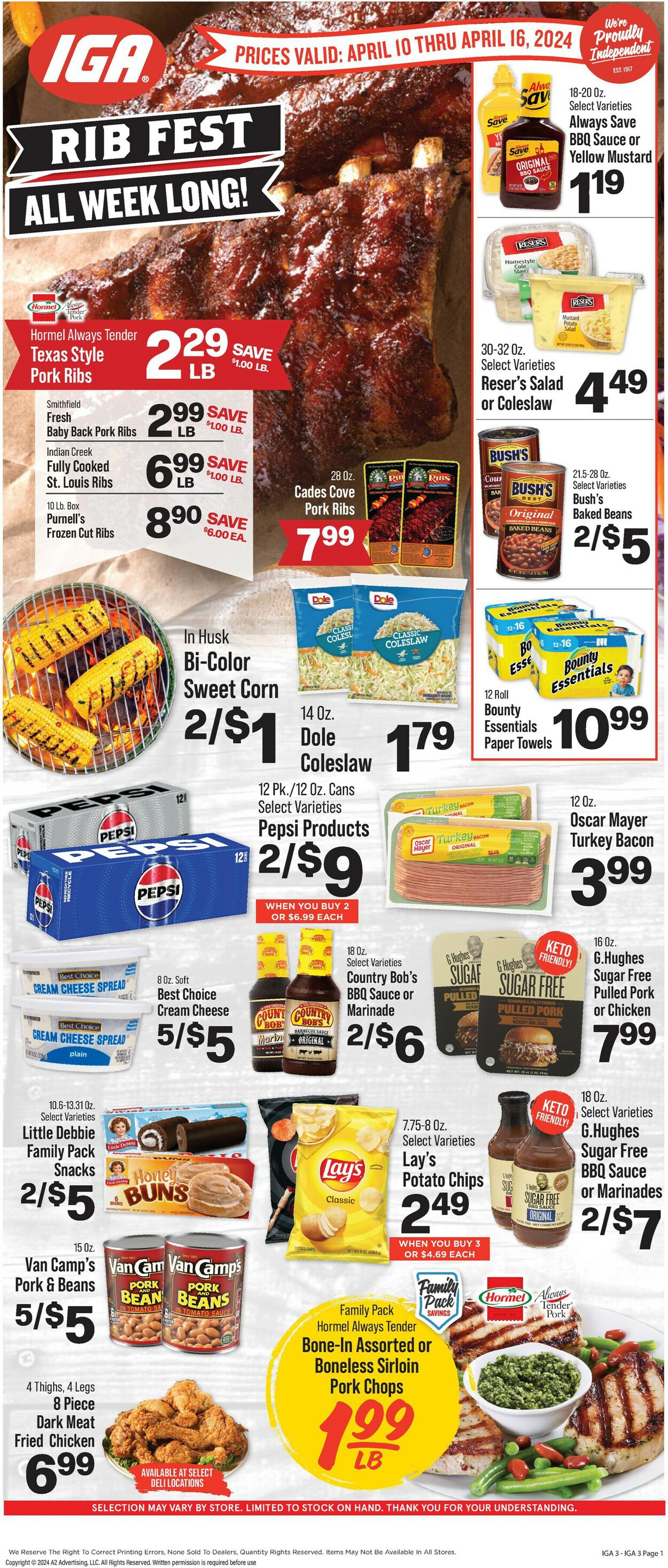 Catalogue IGA from 04/10/2024