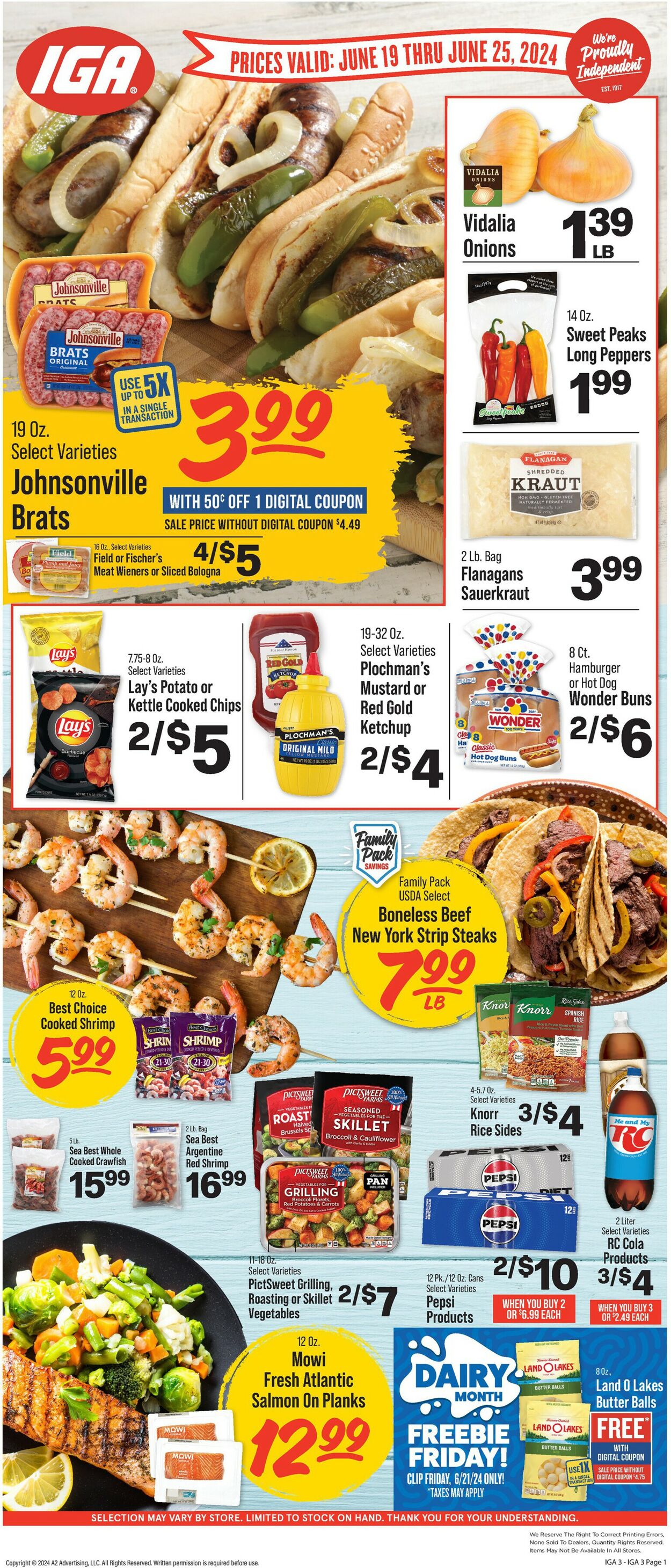 Catalogue IGA from 06/19/2024