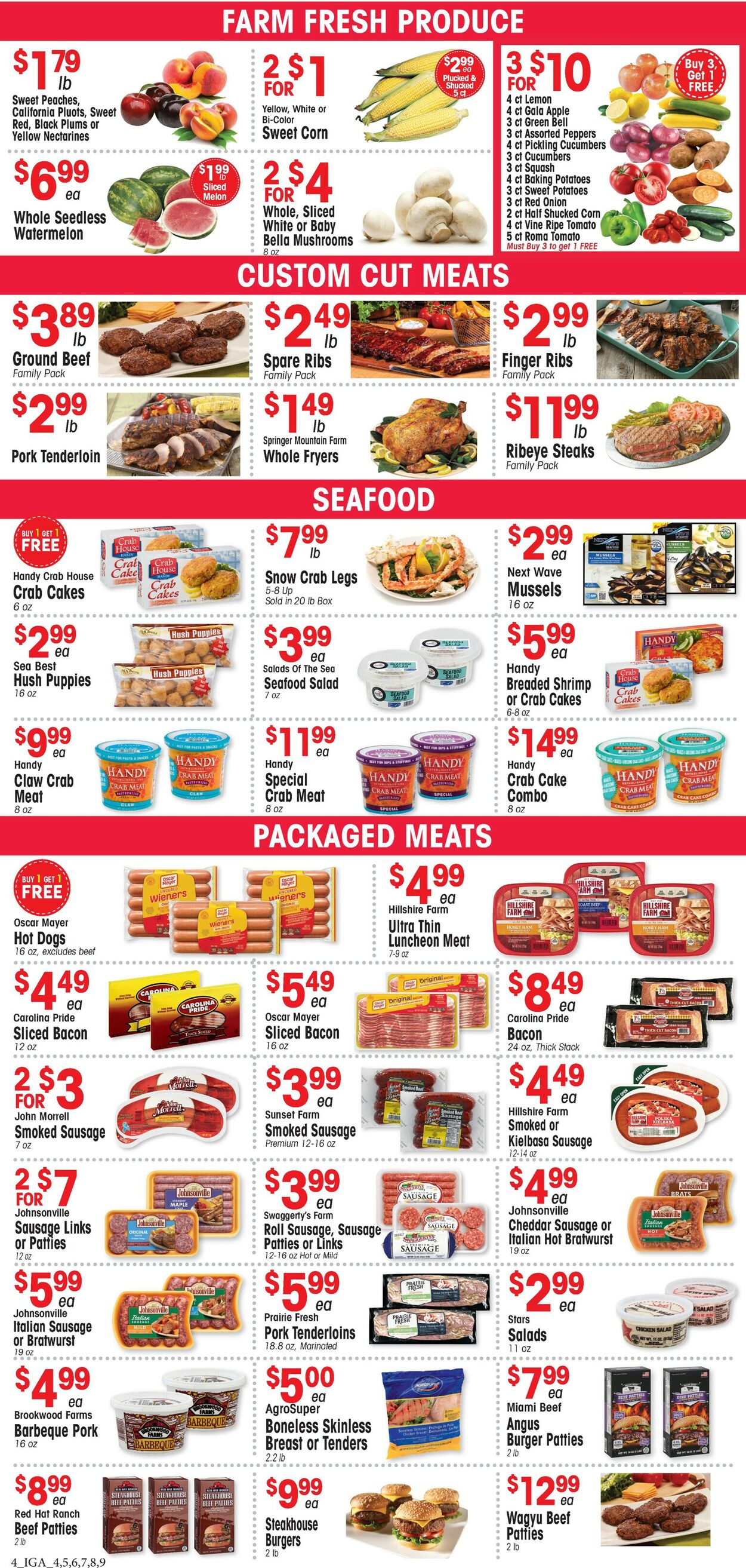 Catalogue IGA from 07/31/2024