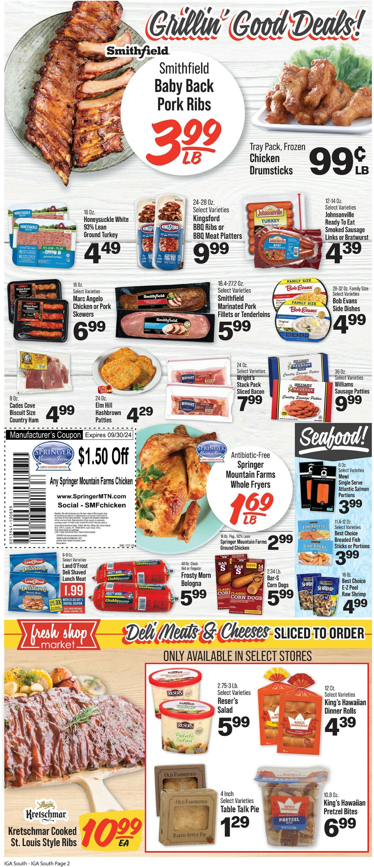 Catalogue IGA from 08/28/2024