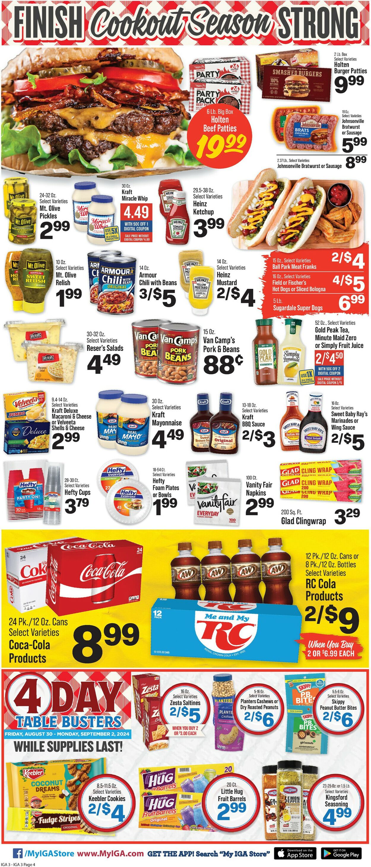 Catalogue IGA from 08/28/2024