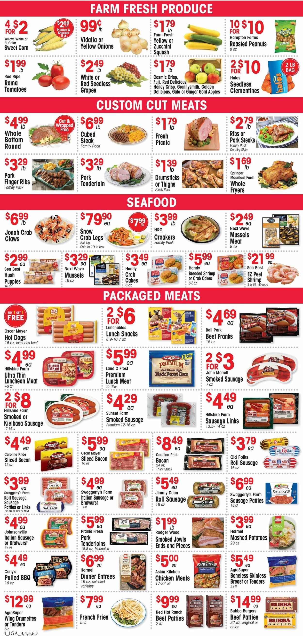 Catalogue IGA from 08/28/2024