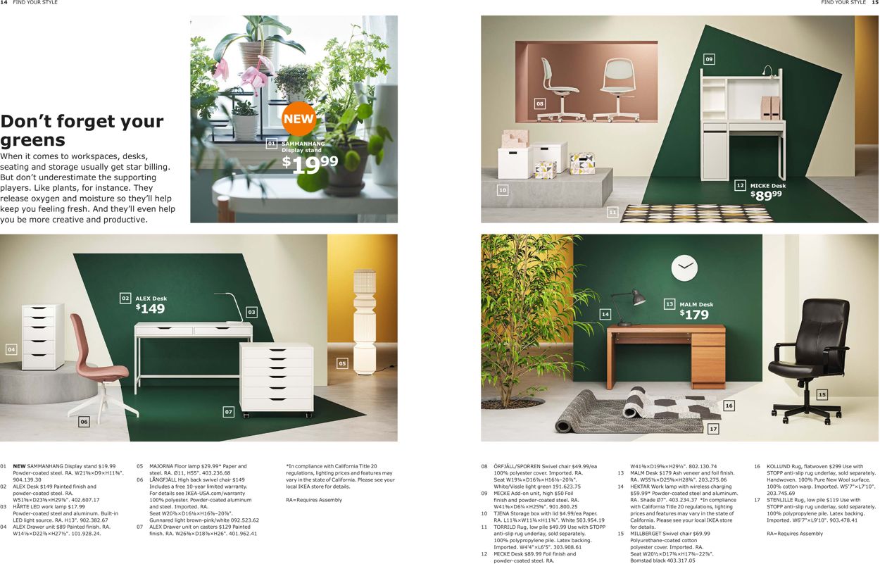 Catalogue IKEA from 01/01/2019